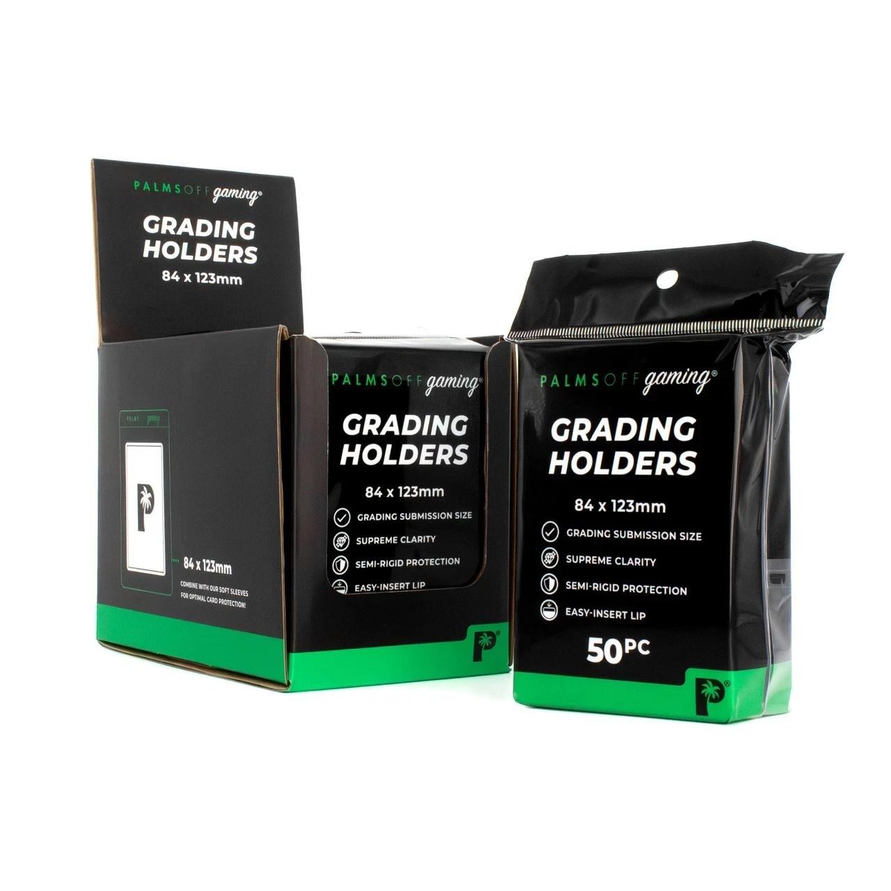 Palms Off Gaming Case Of Semi Rigid Grading Card Holders 200 X Holders 168593420160