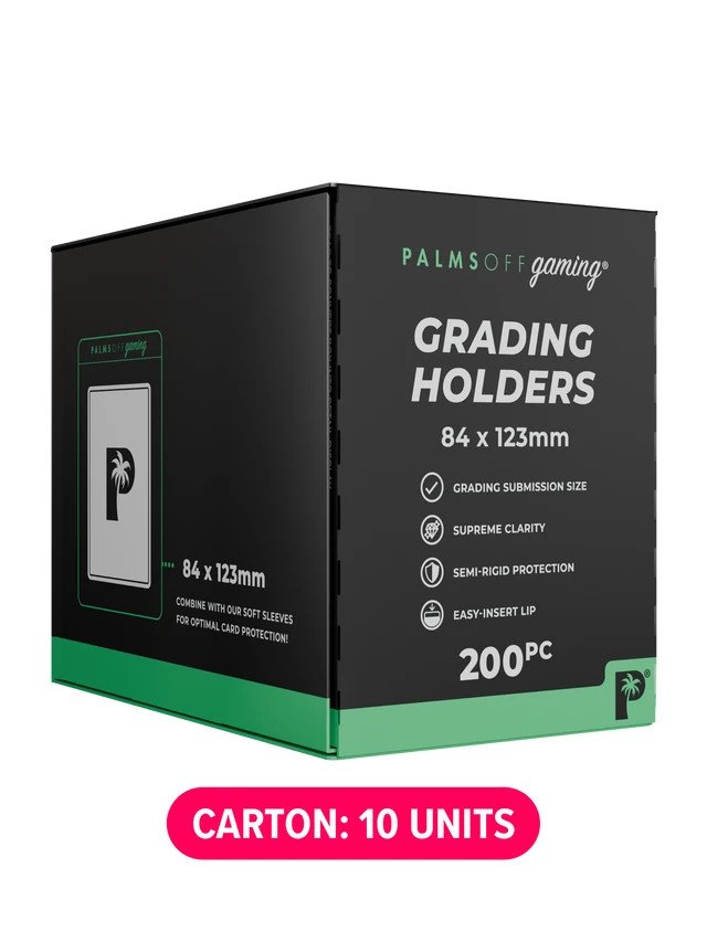 Palms Off Gaming Case Of Semi Rigid Grading Card Holders 2000 Holders 168117624280 2