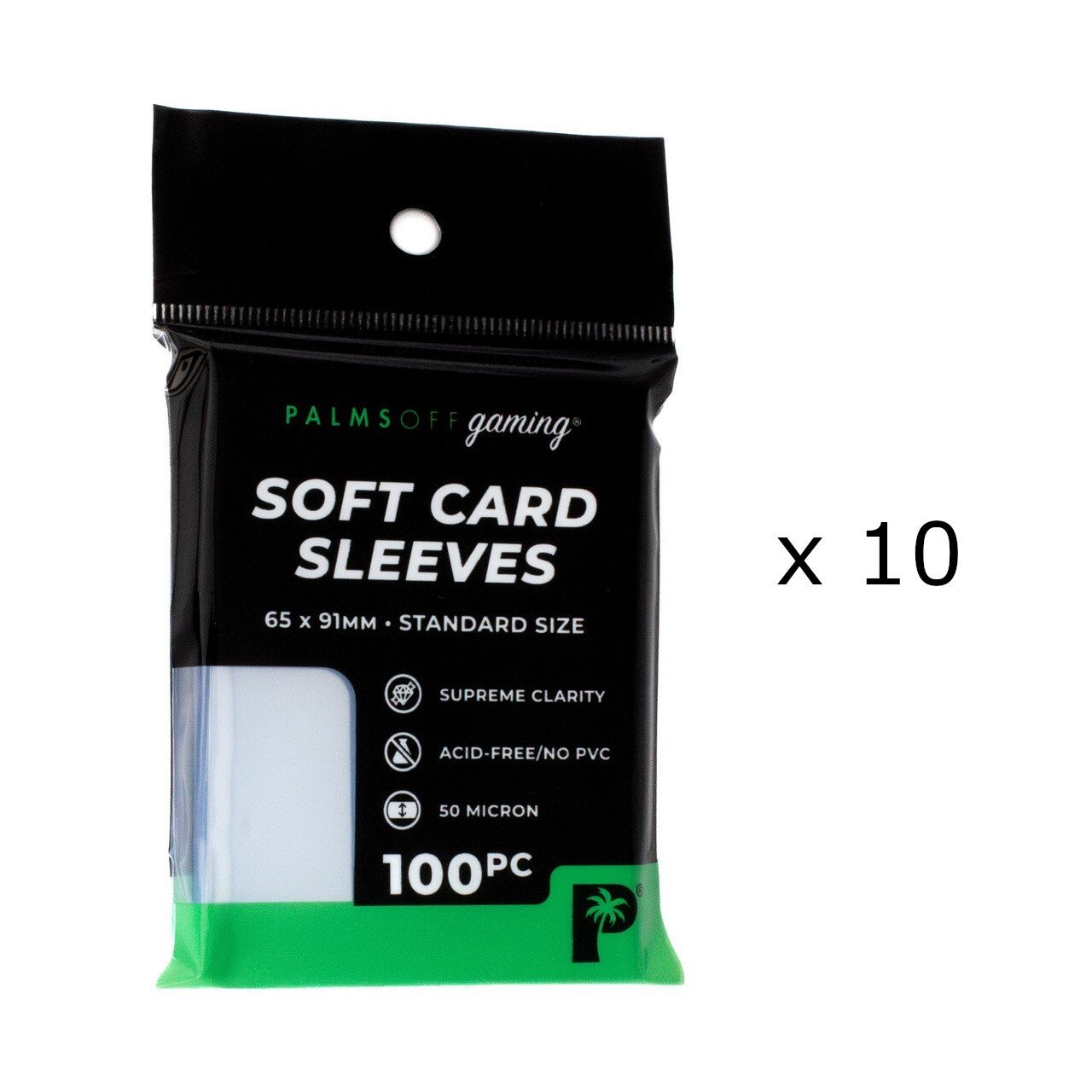 Palms Off Gaming – Penny Sleeves – x 10 (100 Pack) – UltraPro Like Quality
