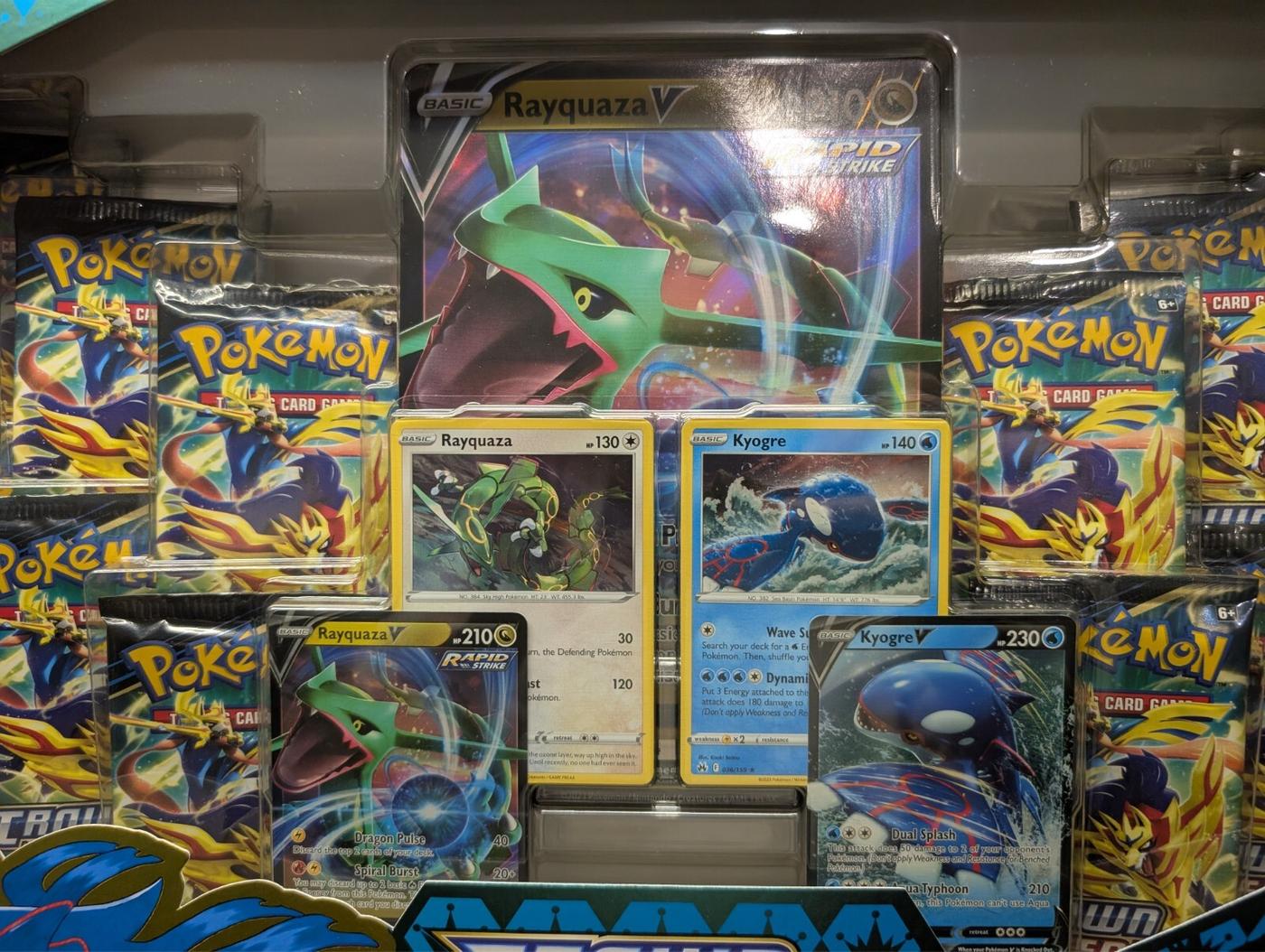 Pokemon Crown Zenith Sea And Sky Collection Box 14 X Booster Packs See Desc 167798491910 3