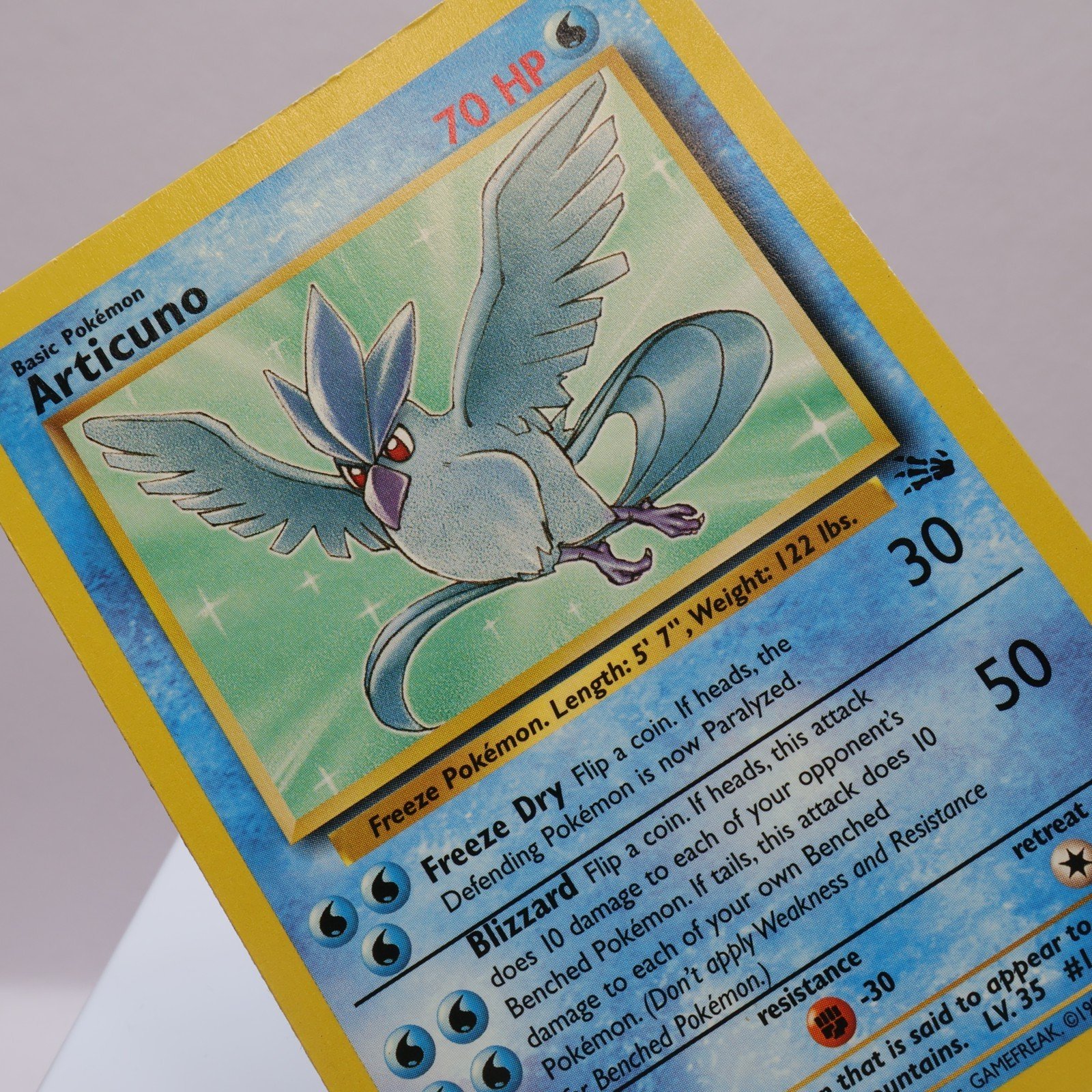 Pokemon TCG – Articuno 17/62 Fossil Rare  WOTC 1999
