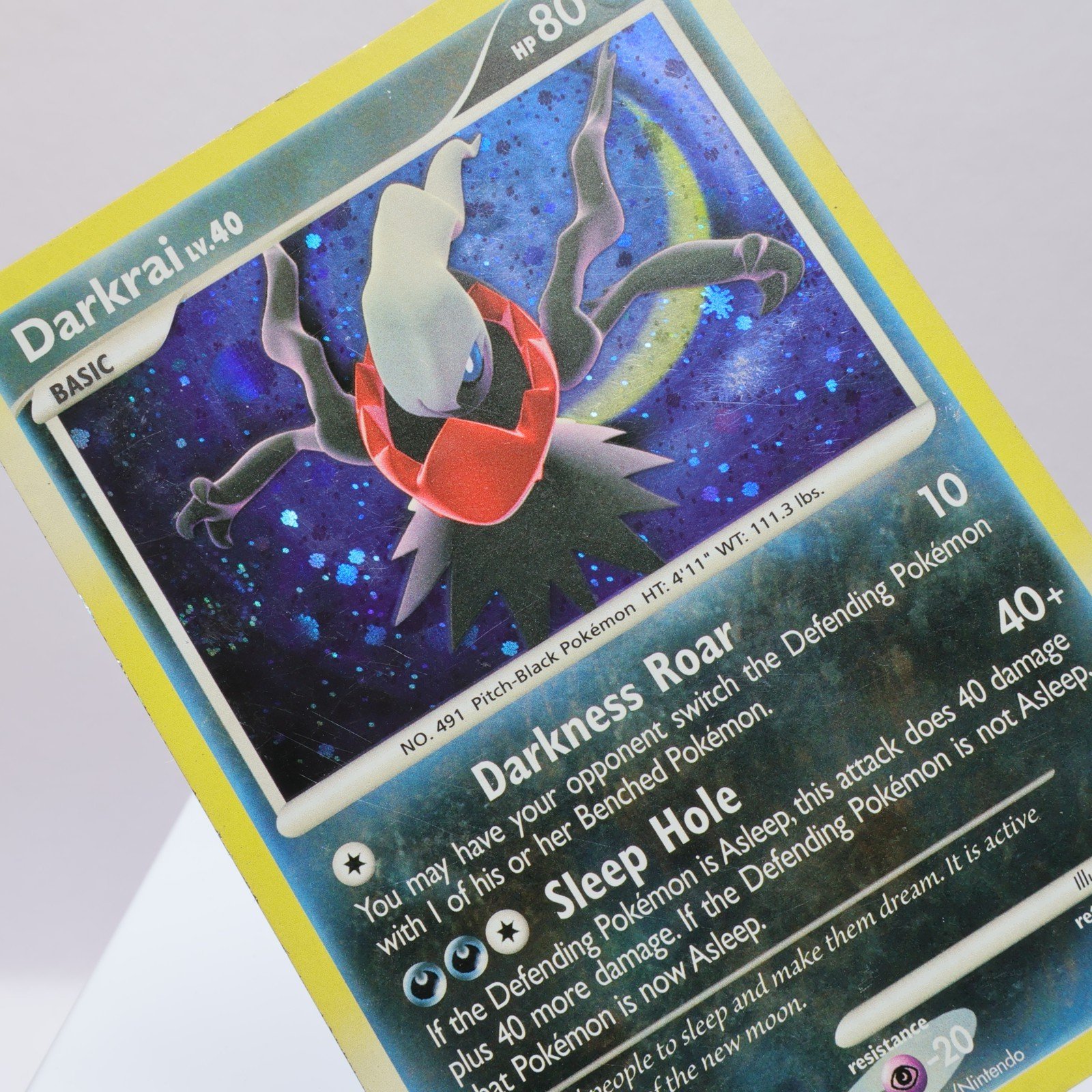 Pokemon TCG – Darkrai 4/106 Great Encounters Holo Rare   – PL