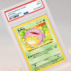 Pokemon TCG Drowzee 49102 Base Set Common Shadowless PSA 9 MINT 168441076180