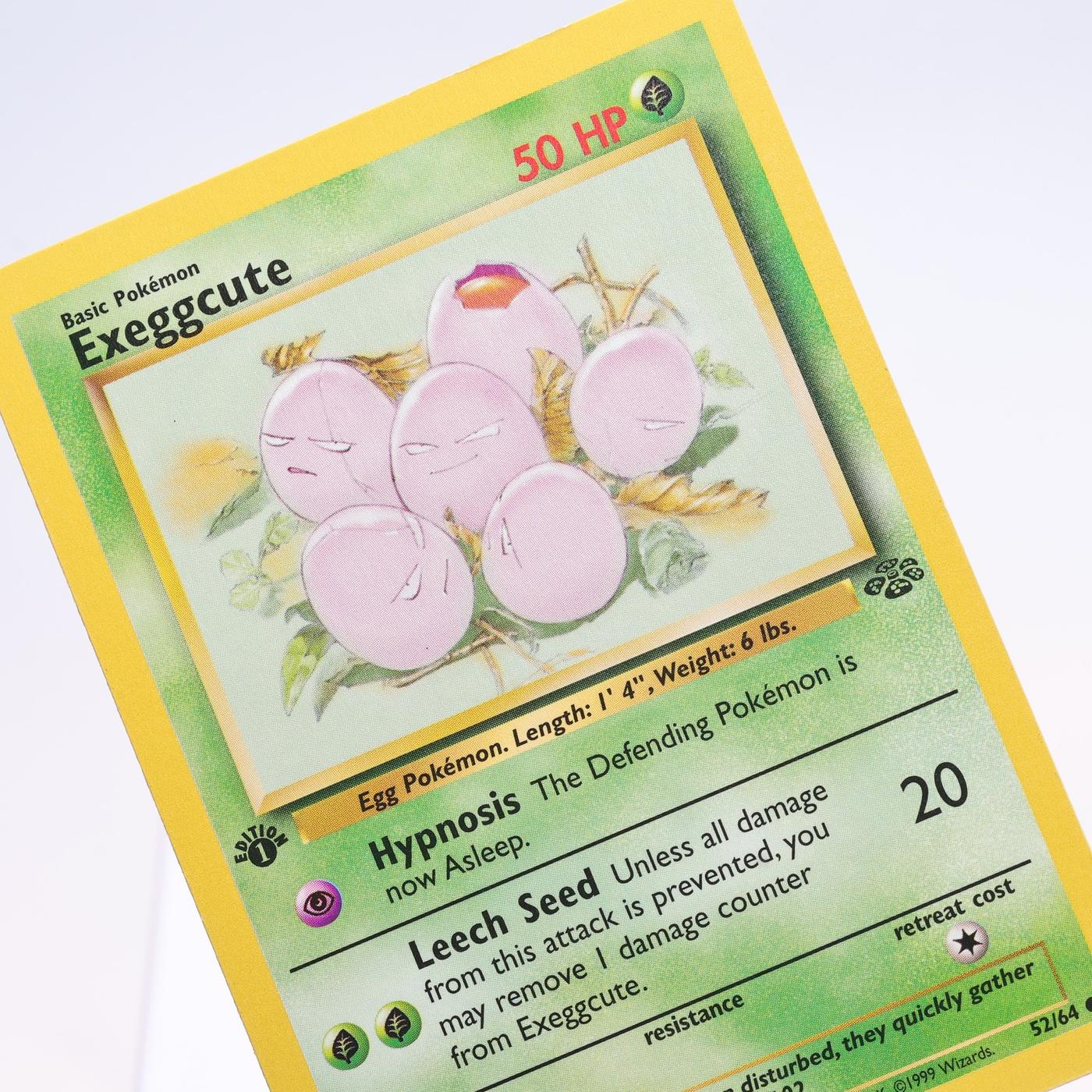 Pokemon TCG Exeggcute 5264 Jungle Common 1st Edition WOTC MP 168300703690