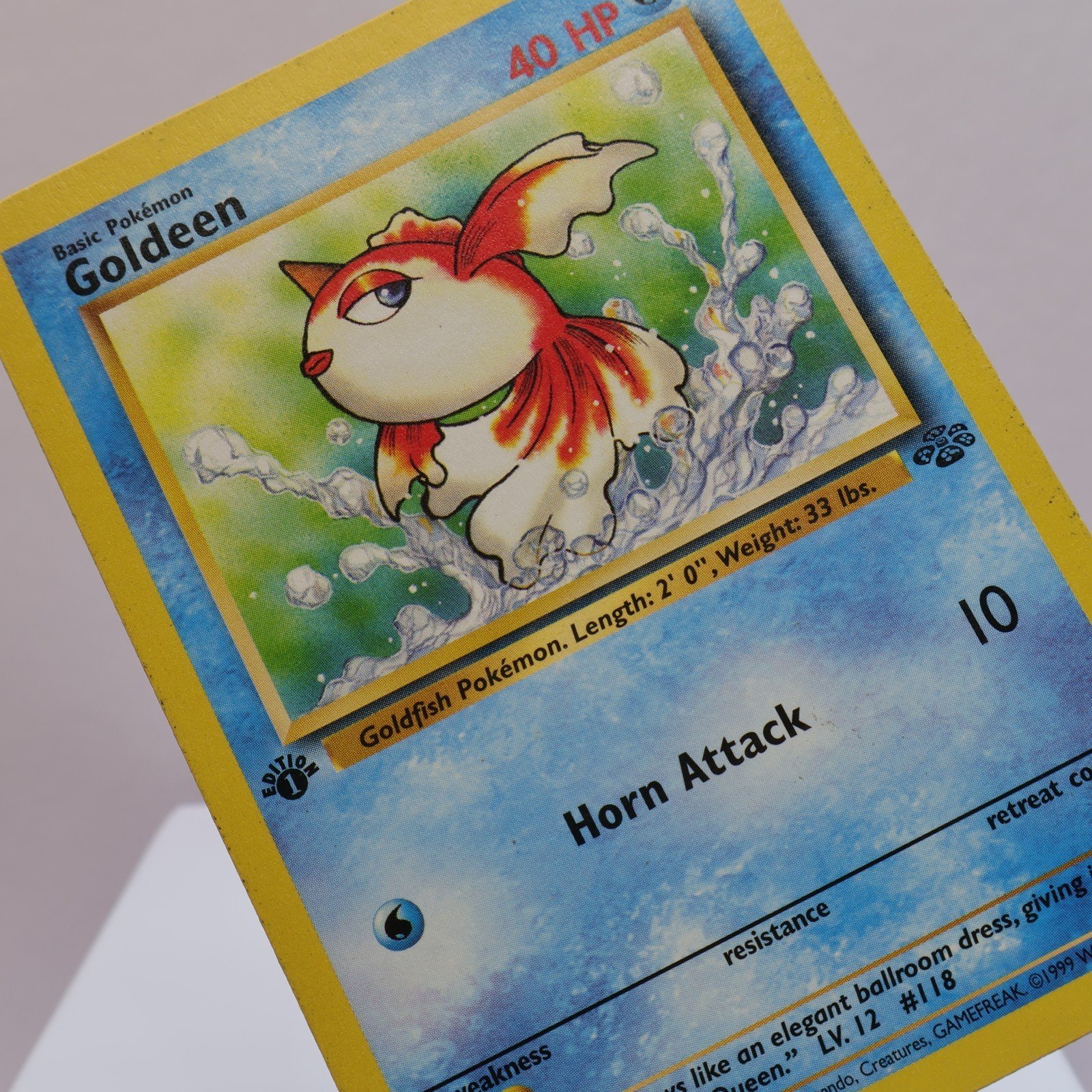 Pokemon TCG Goldeen 5364 Jungle Common 1st Edition WOTC 1999 PL 167755944040