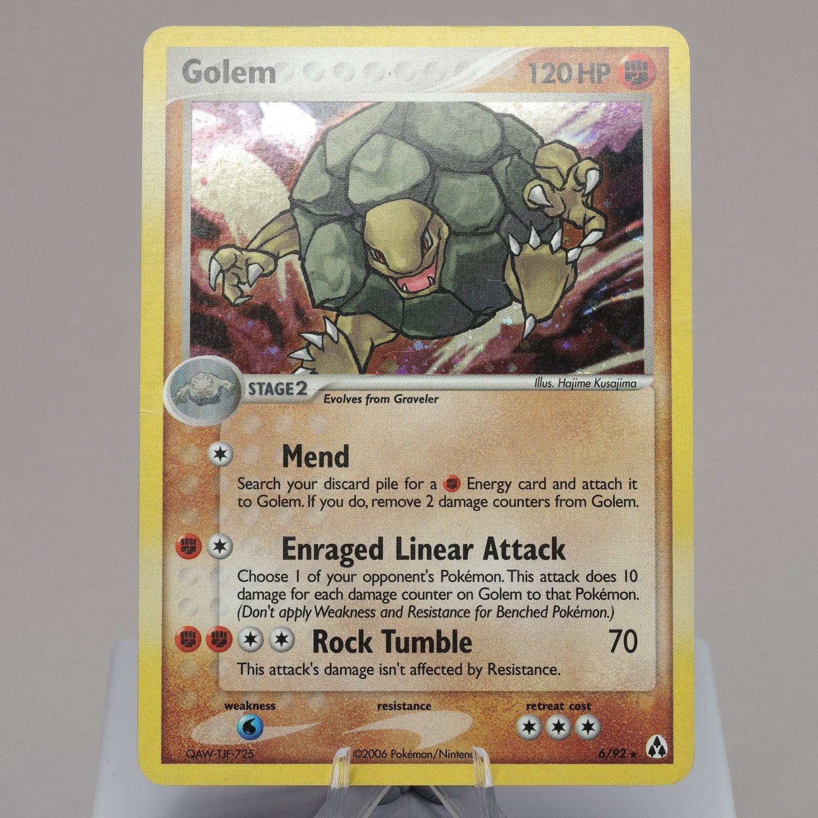 Pokemon TCG Golem 692 Legend Maker Holo Rare PL 167965977940 2