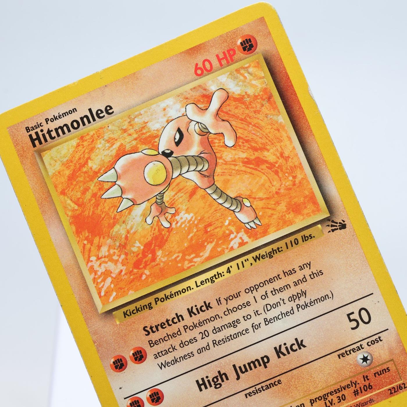 Pokemon TCG Hitmonlee 2262 Fossil Rare WOTC PL 168325203370