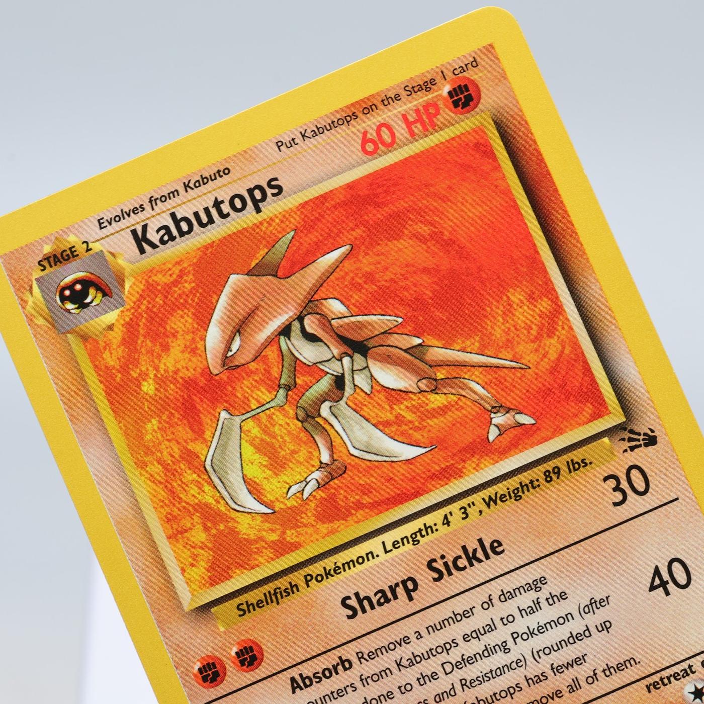Pokemon TCG Kabutops 2462 Fossil Rare WOTC NM 168411843670