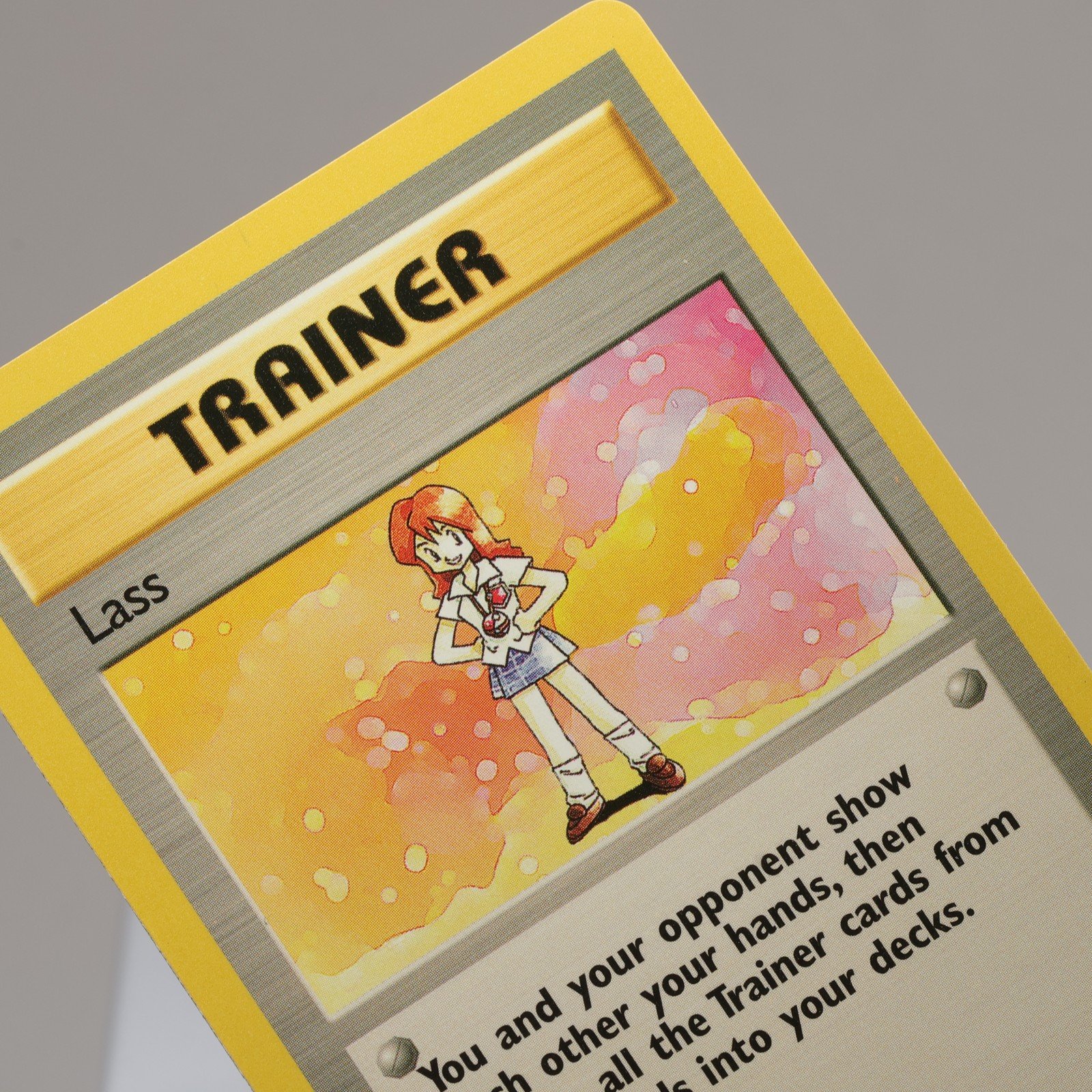 Pokemon TCG Lass 75102 Base Set Rare WOTC 1999 EXCNM See Pics 167974214050