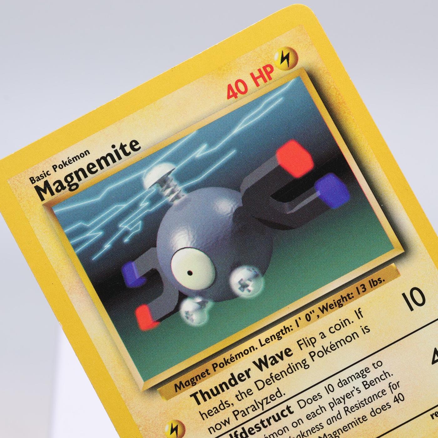 Pokemon TCG Magnemite 53102 Base Set Common WOTC EXCNM 168411843680