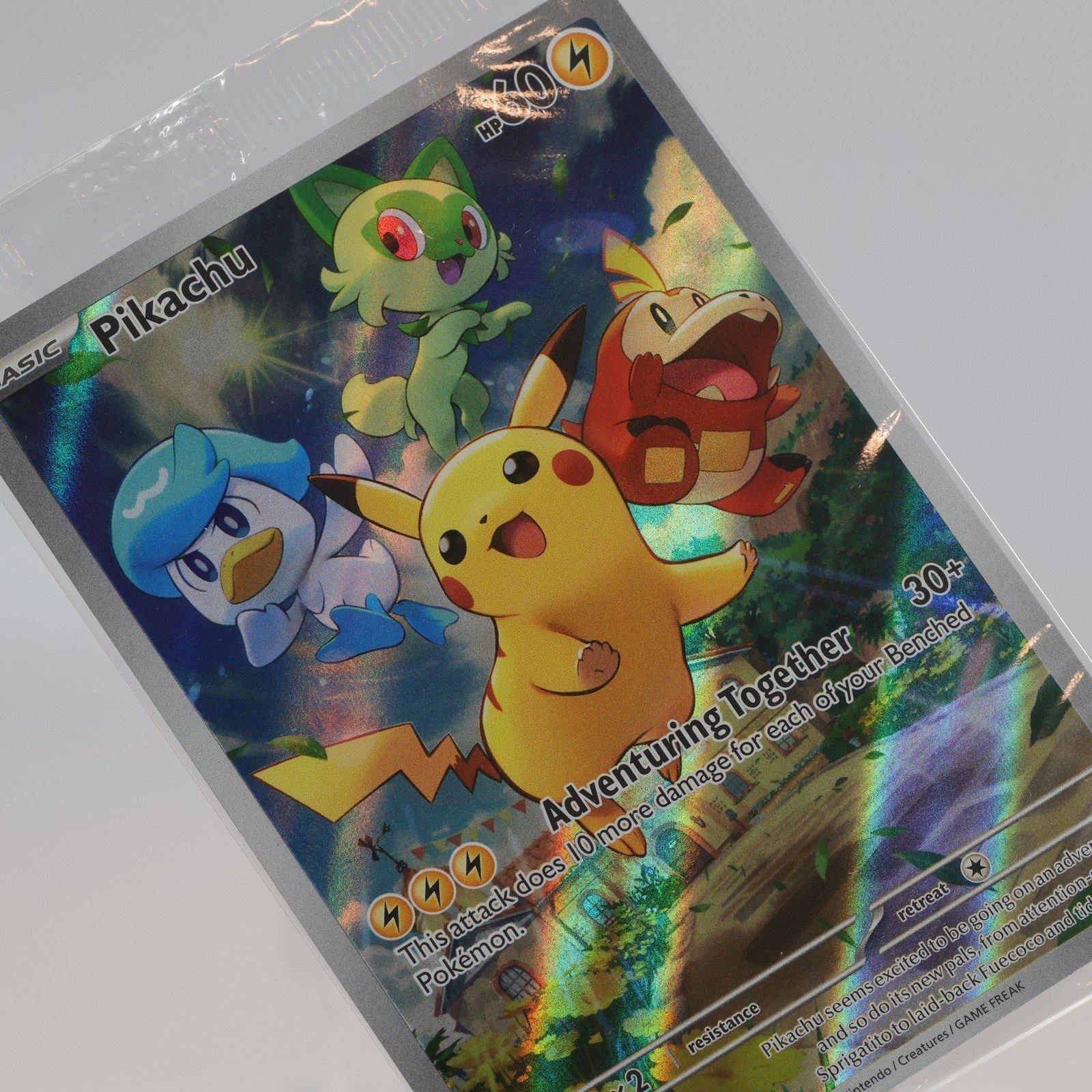 Pokemon TCG Pikachu SVP027 SV Black Star Promo SEALED 168129606490