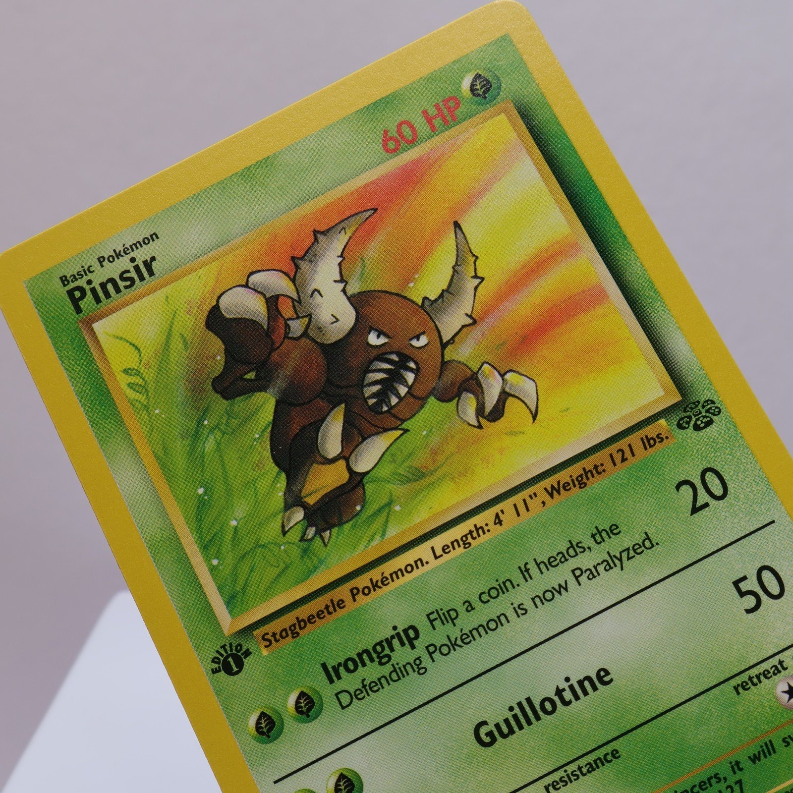 Pokemon TCG Pinsir 2564 Jungle Rare 1st Edition WOTC 1999 NM 168045240940