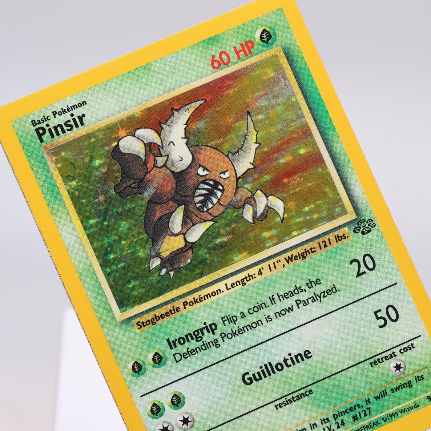 Pokemon TCG Pinsir 964 Jungle Holo Rare WOTC NM 168421188110