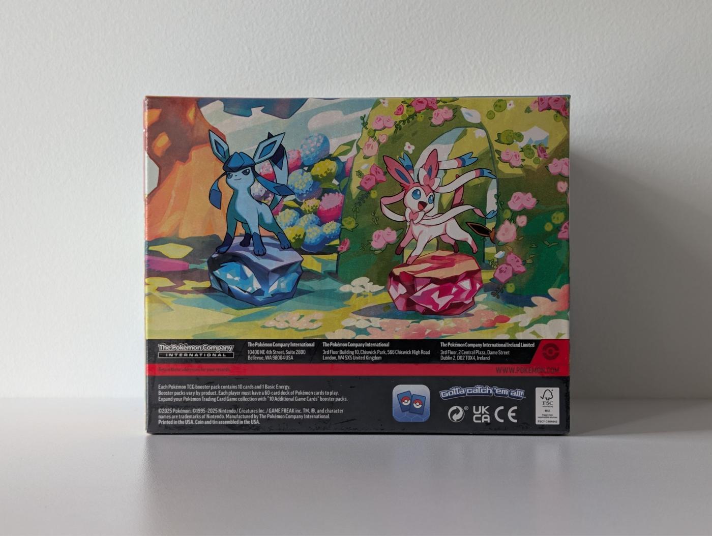 Pokemon TCG Prismatic Evolutions Scarlet Violet Mini Tins Display Case Sealed 168351611630 3