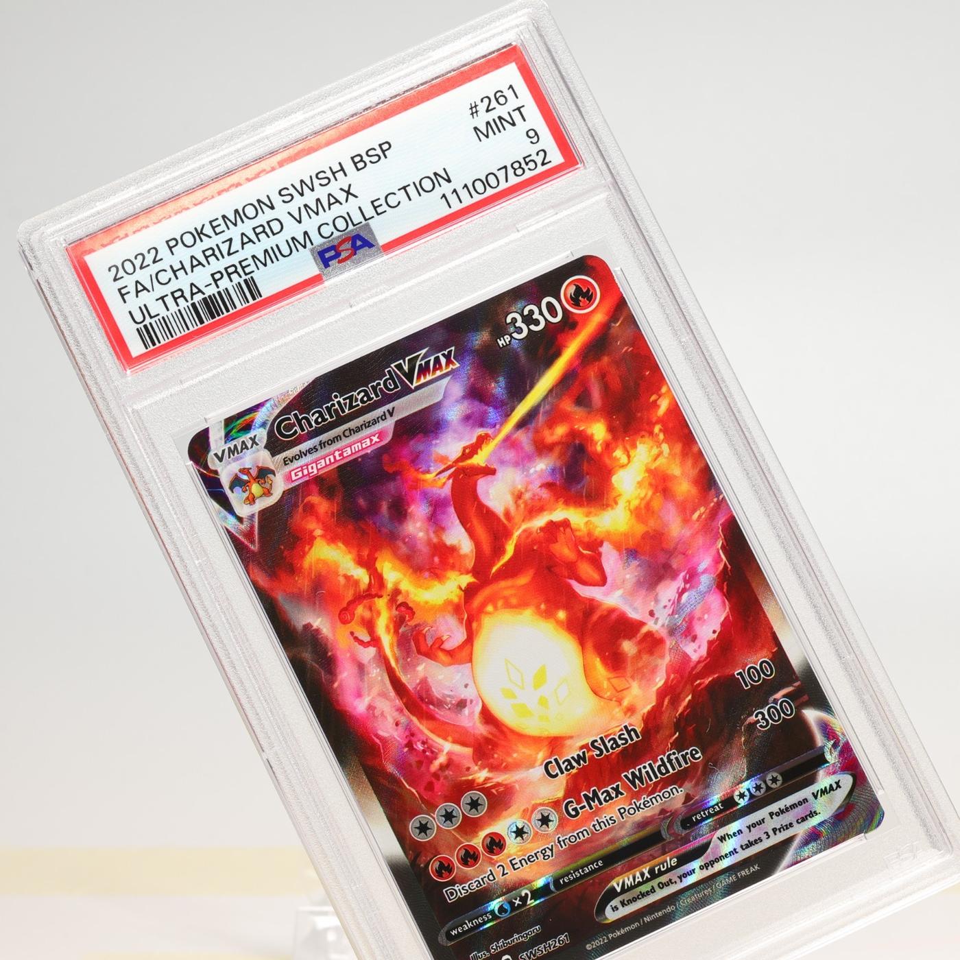 Pokemon TCG SWSH Black Star Promo Charizard Vmax SWSH261 PSA 9 Mint 168276192840