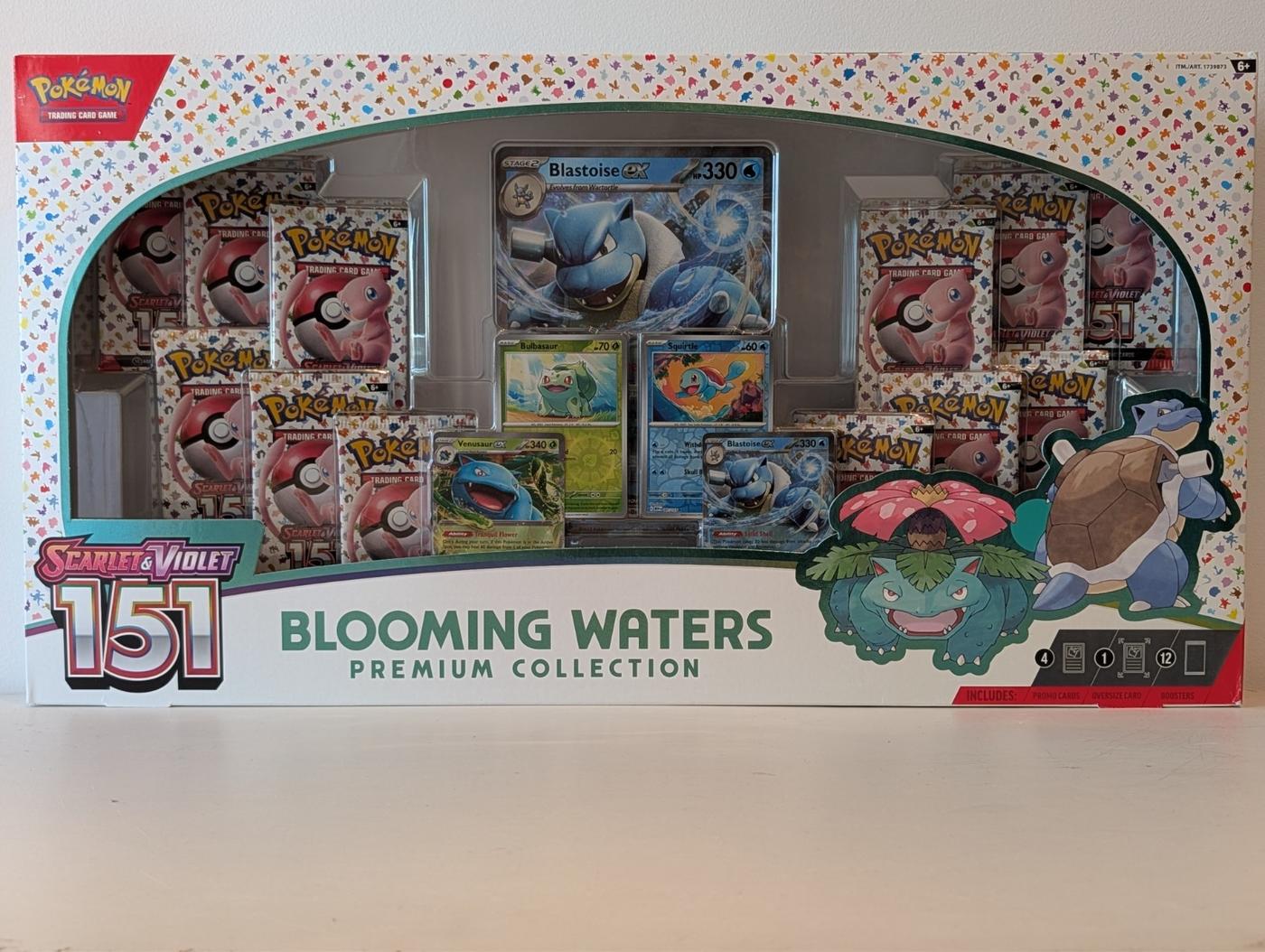 Pokemon TCG Scarlet And Violet 151 Blooming Waters Premium Collection Sealed 168579728130
