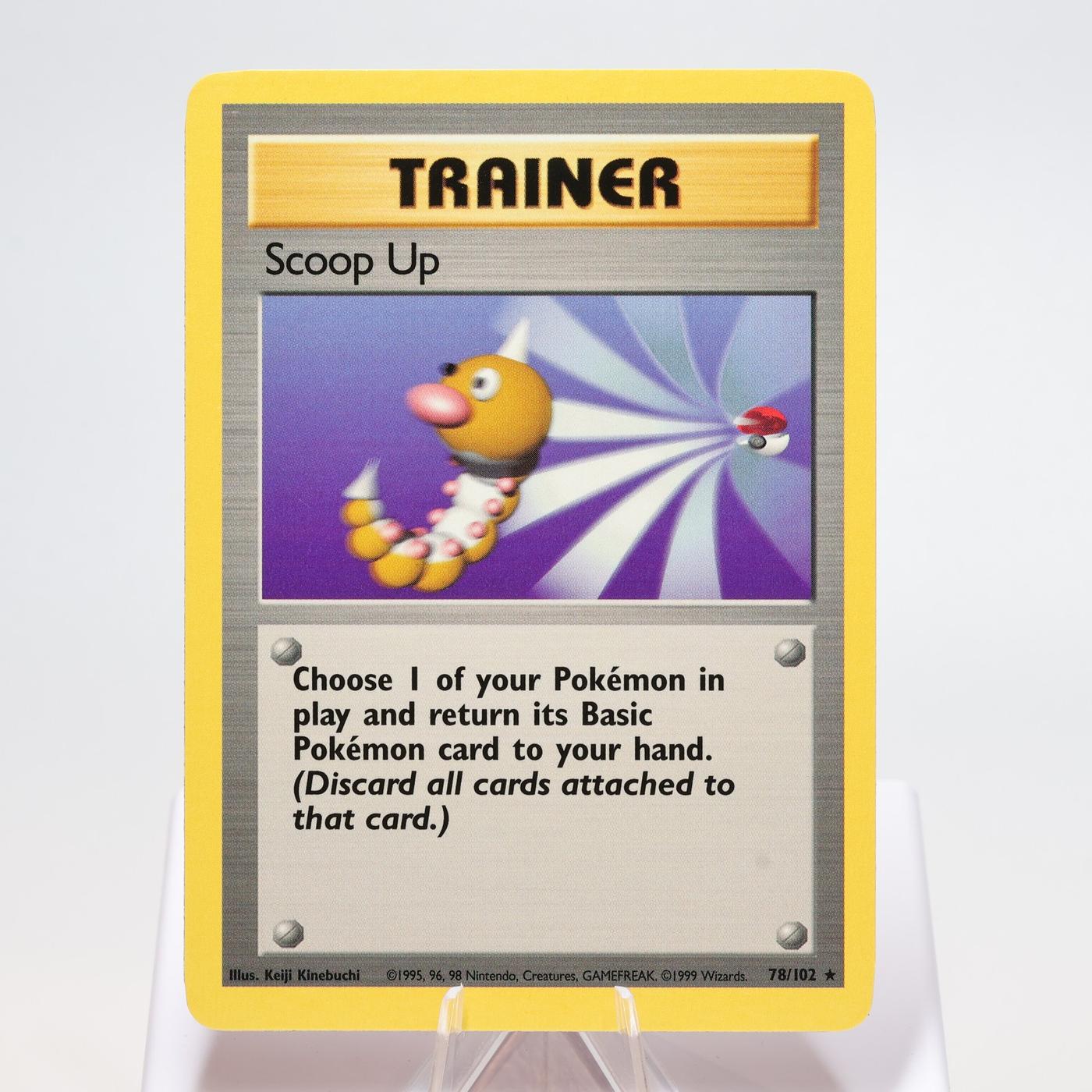 Pokemon TCG Scoop Up 78102 Base Set Rare WOTC NM 168325203380 2