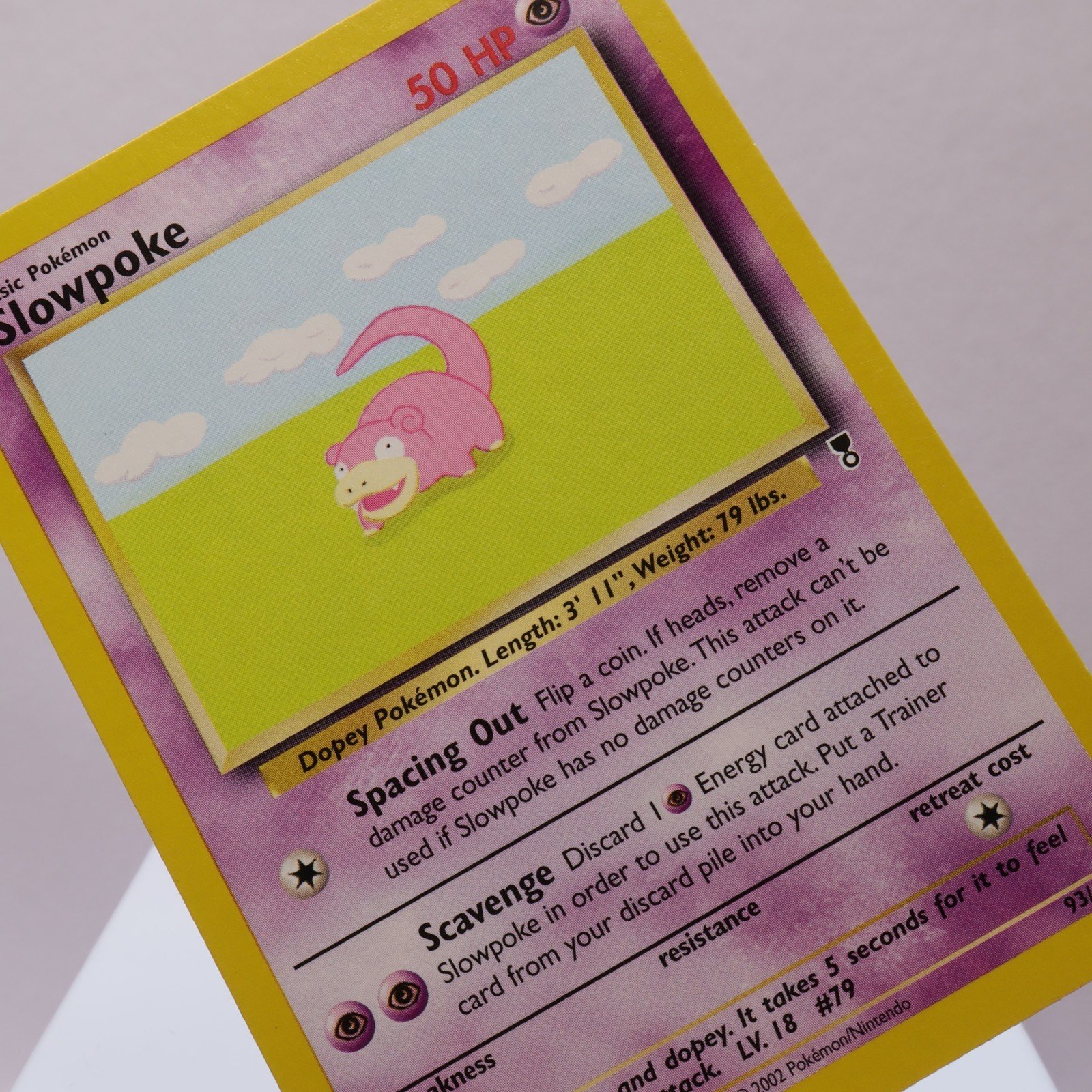 Pokemon TCG – Slowpoke 93/110 Legendary Collection Common  WOTC – EXC