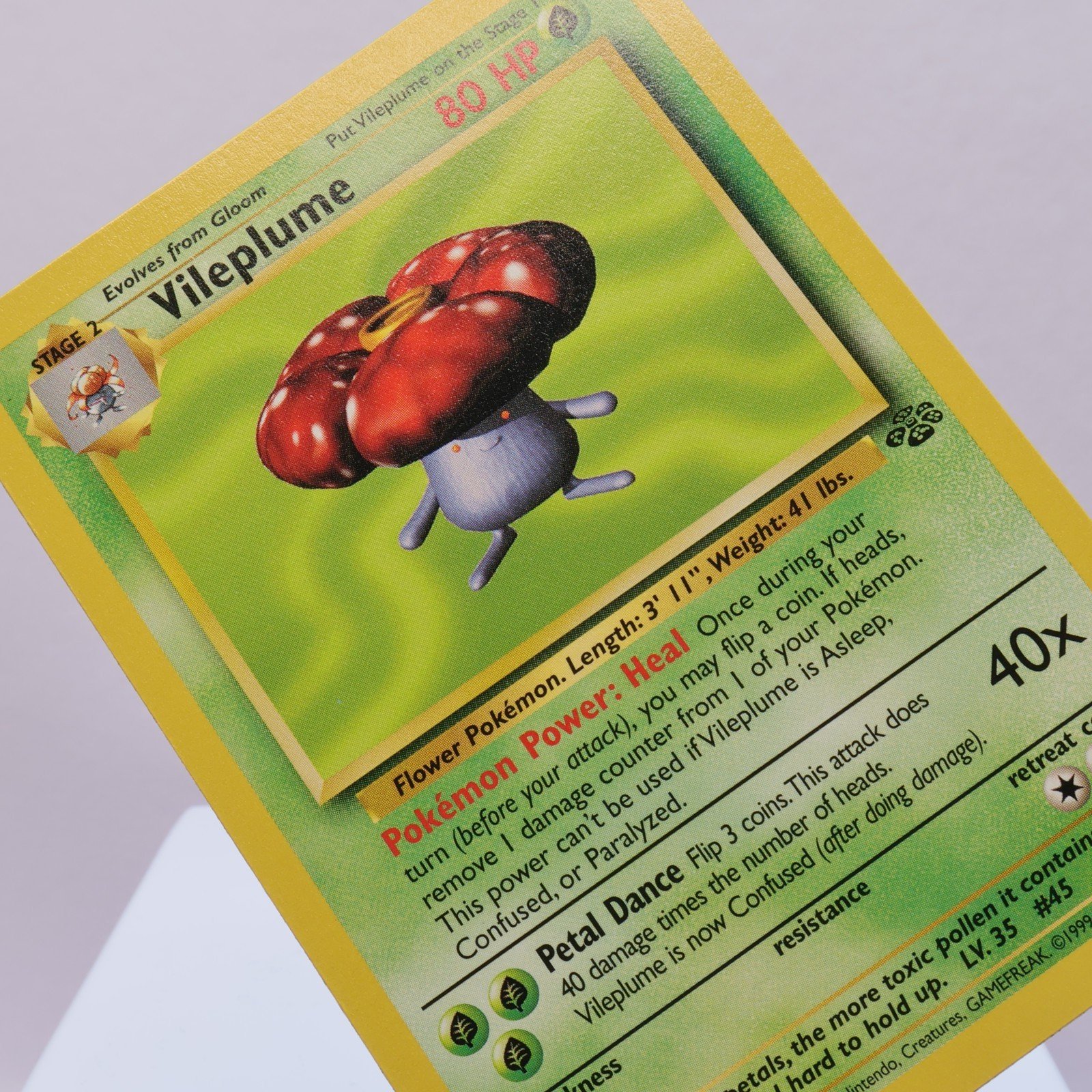 Pokemon TCG – Vileplume 31/64 Jungle Rare  WOTC – NM