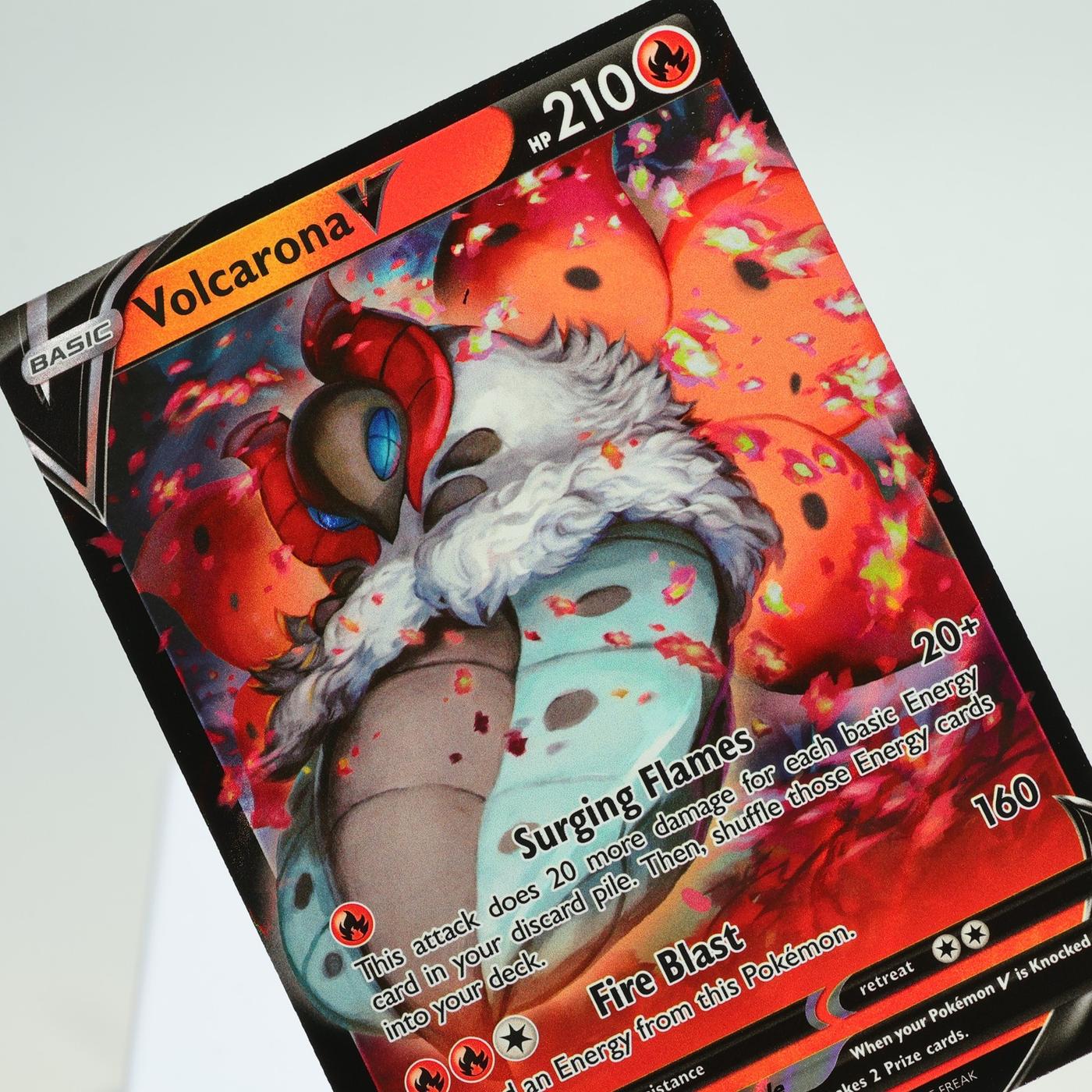 Pokemon TCG Volcarona V 21203 Evolving Skies V Rare NM 168287250380