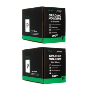 Palms Off Gaming 2 X Semi Rigid Grading Card Holders 200 Pack 400 Holders 168065847811