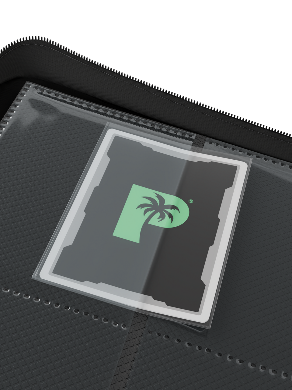 Palms Off Gaming Collectors Series 12 Pocket Zip Binder Black 168593484851 3