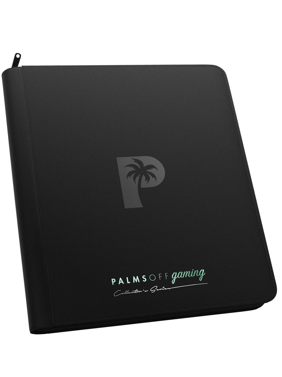 Palms Off Gaming Collectors Series 12 Pocket Zip Binder Black 168593484851