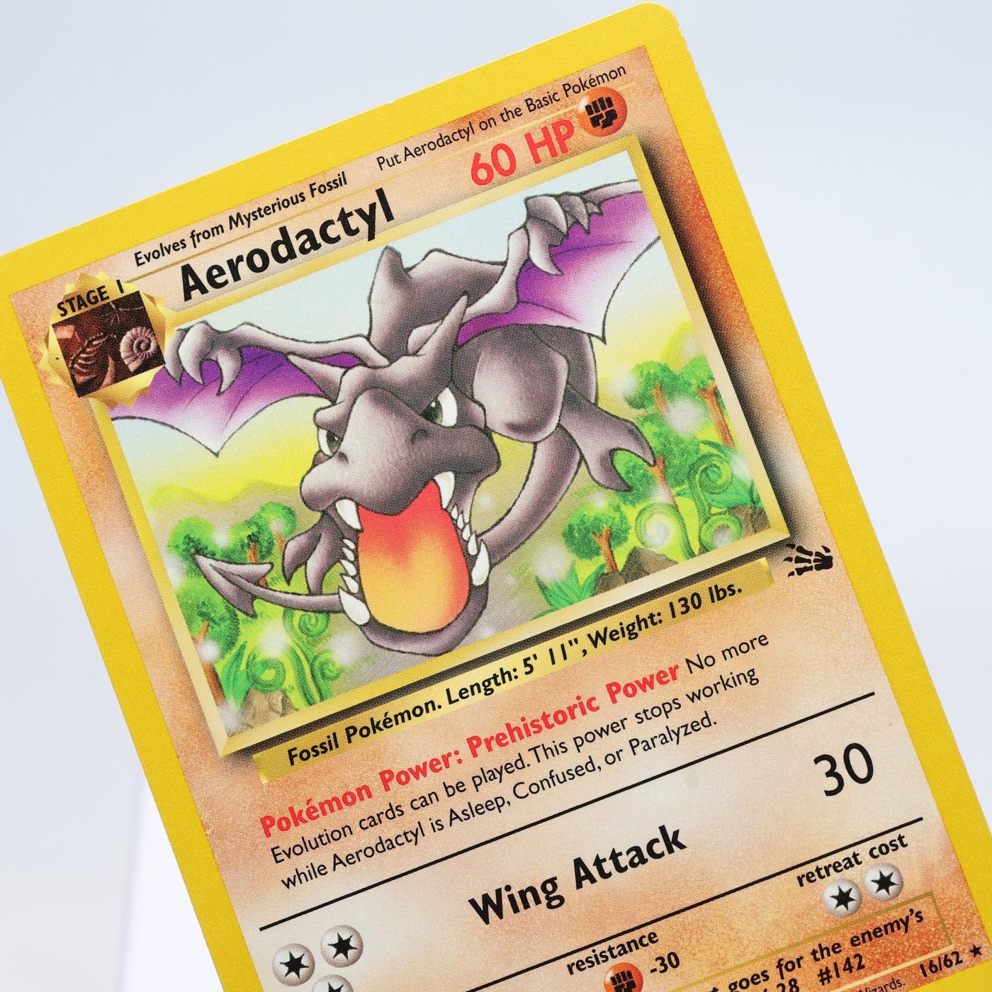 Pokemon TCG Aerodactyl 1662 Fossil Rare WOTC NM 168325203361