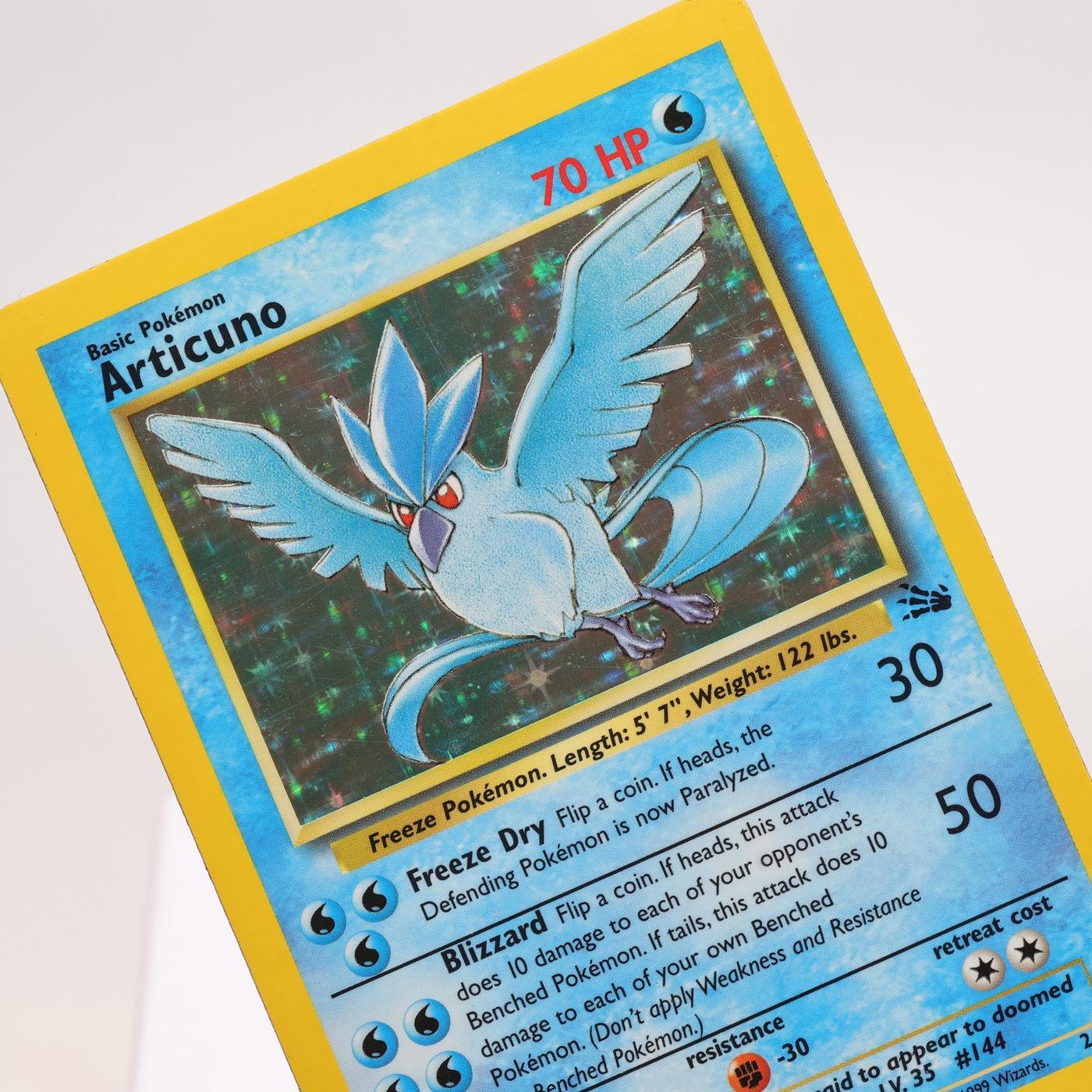 Pokemon TCG Articuno 262 Fossil Holo Rare WOTC EXC 168325203371