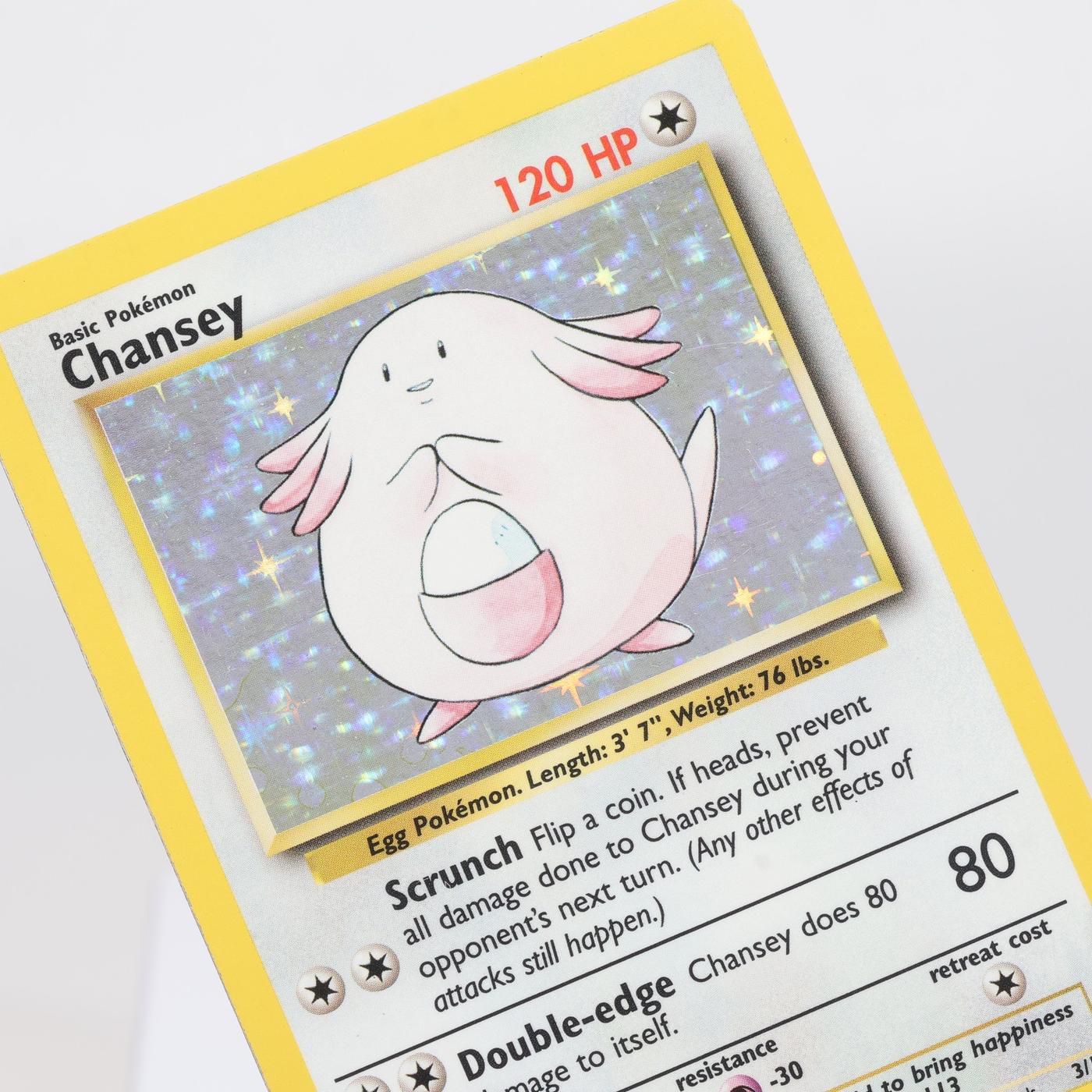 Pokemon TCG Chansey 3102 Base Set Holo Rare WOTC EXC 168220700211