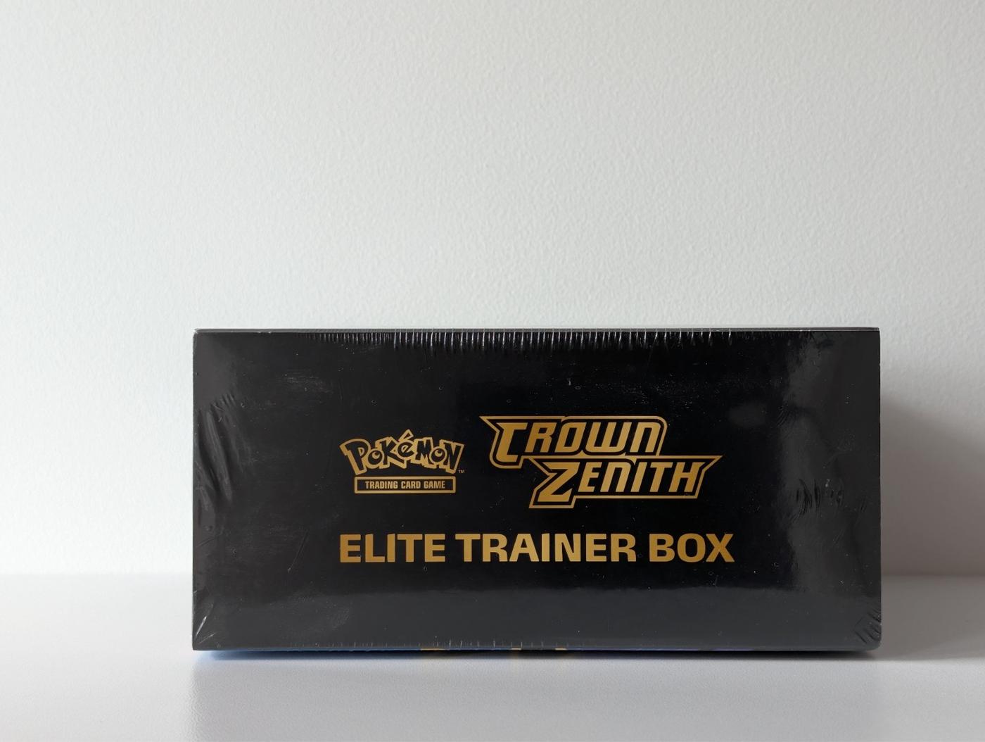 Pokemon TCG Crown Zenith Sword Shield Elite Trainer Box ETB Sealed 168351613201 4
