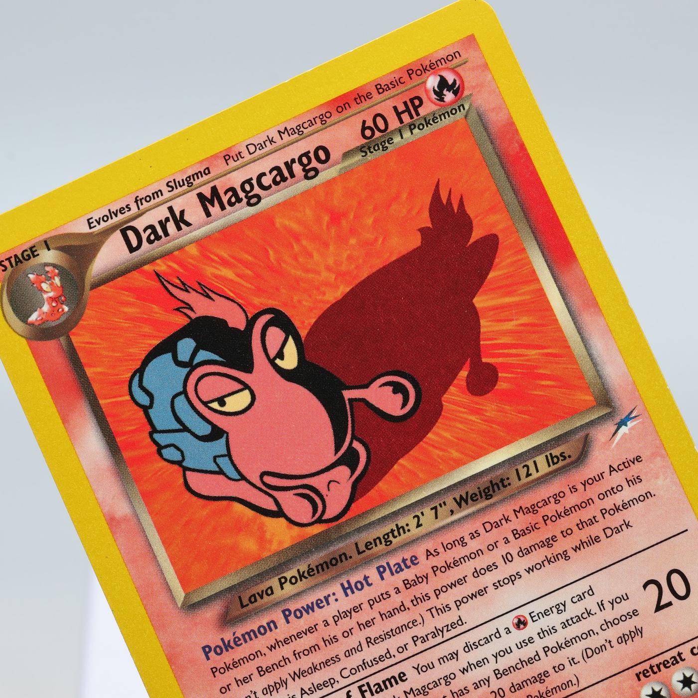 Pokemon TCG – Dark Magcargo 18/105 Neo Destiny Rare  WOTC – EXC
