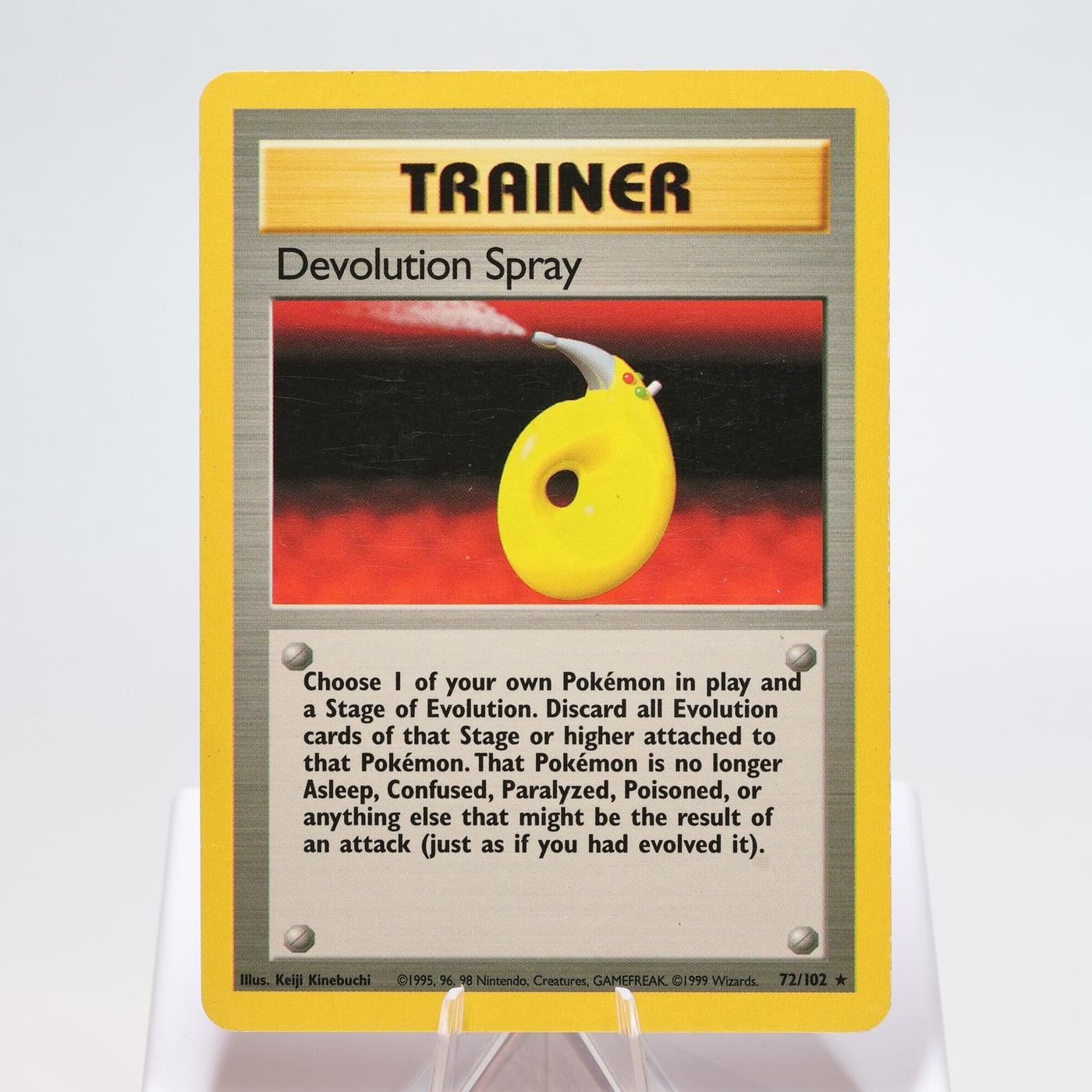 Pokemon TCG Devolution Spray 72102 Base Set Rare WOTC MP 168325203351 2