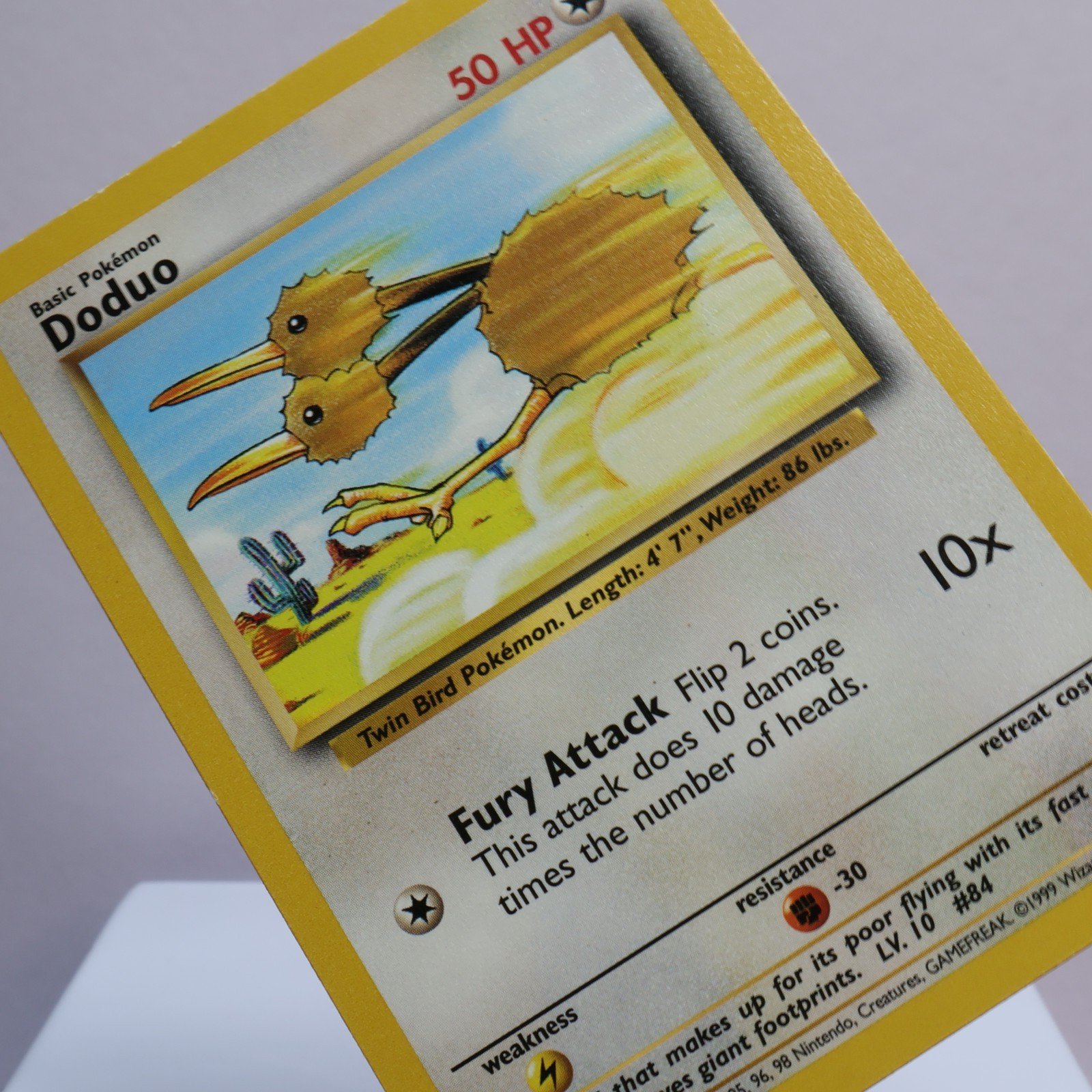 Pokemon TCG Doduo 48102 Base Set Common WOTC 1999 EXC 167566229891