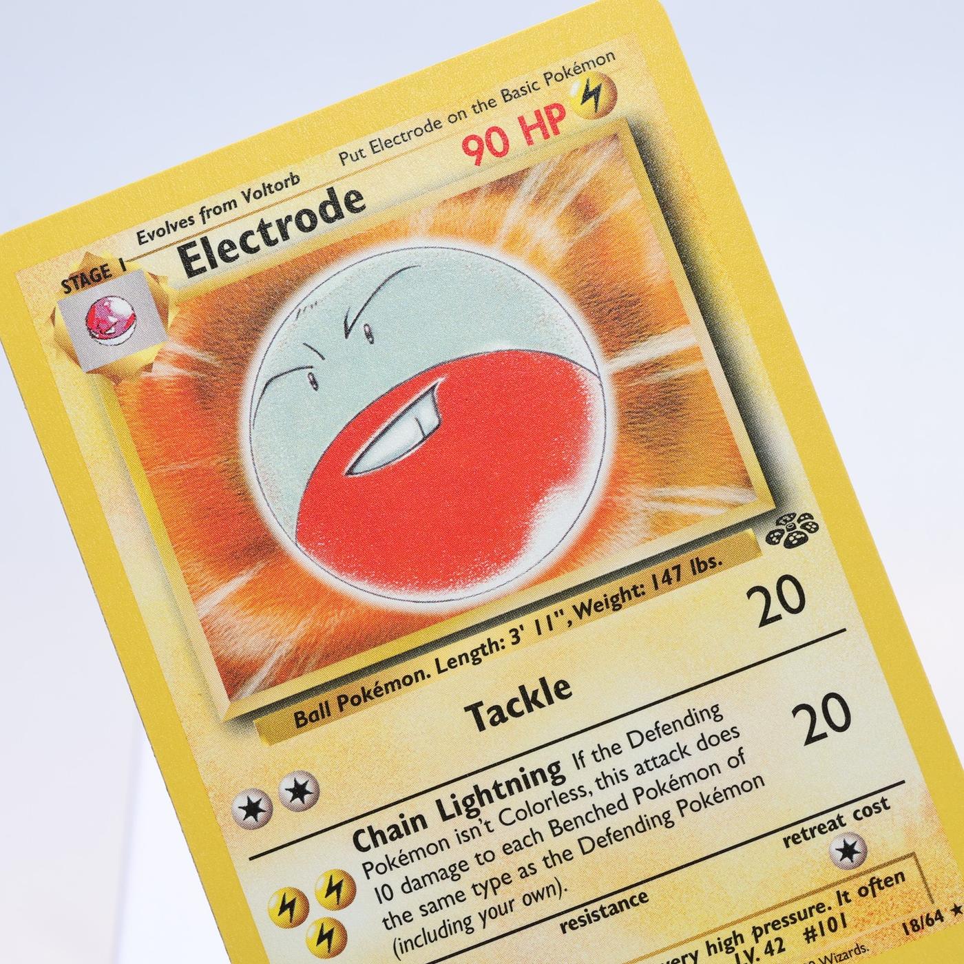 Pokemon TCG Electrode 1864 Jungle Rare WOTC NM 168300703691