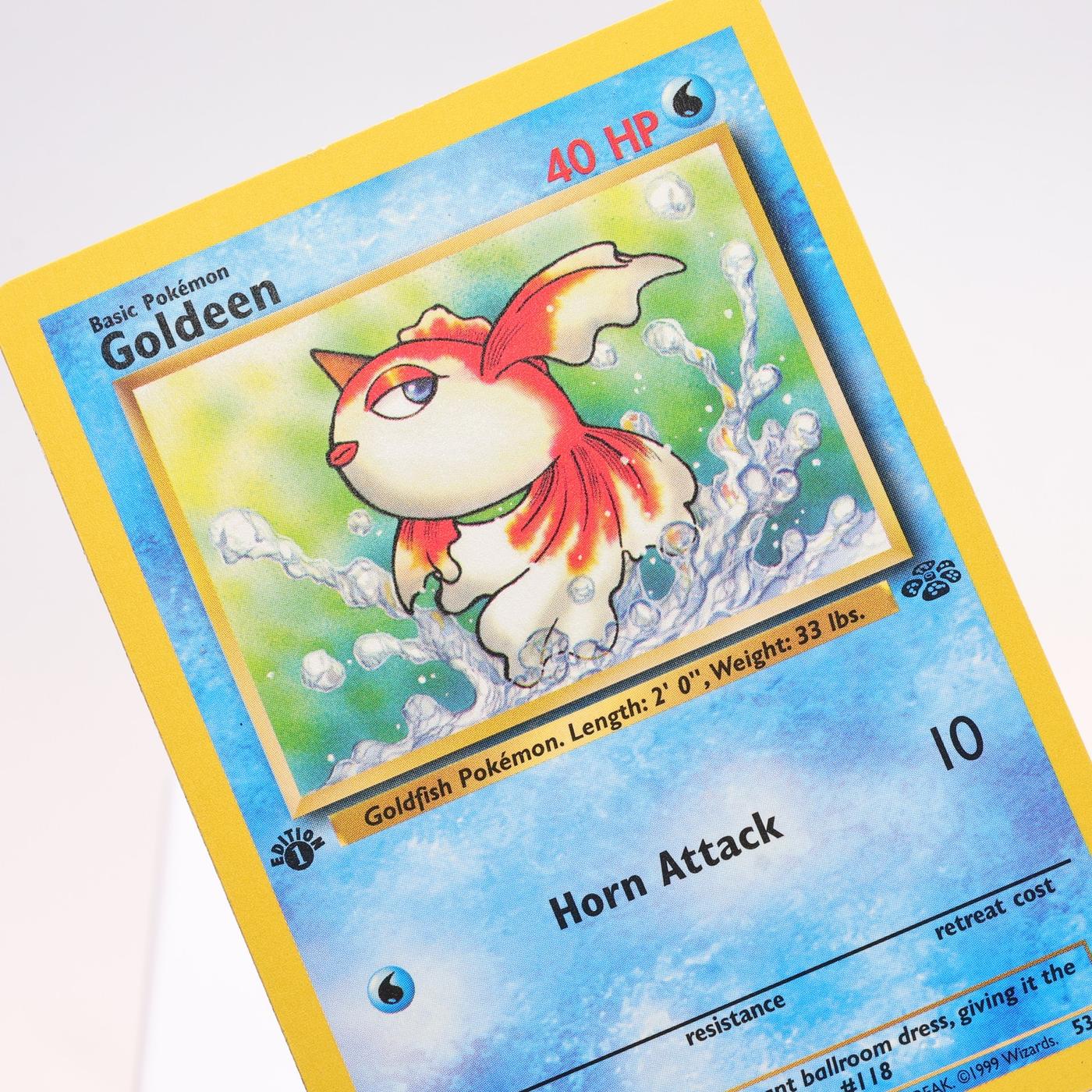 Pokemon TCG Goldeen 5364 Jungle Common 1st Edition WOTC EXC 168300703701