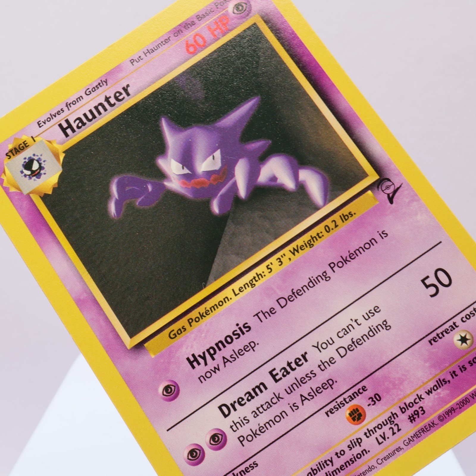 Pokemon TCG – Haunter 43/130 Base Set 2 Uncommon  WOTC – NM