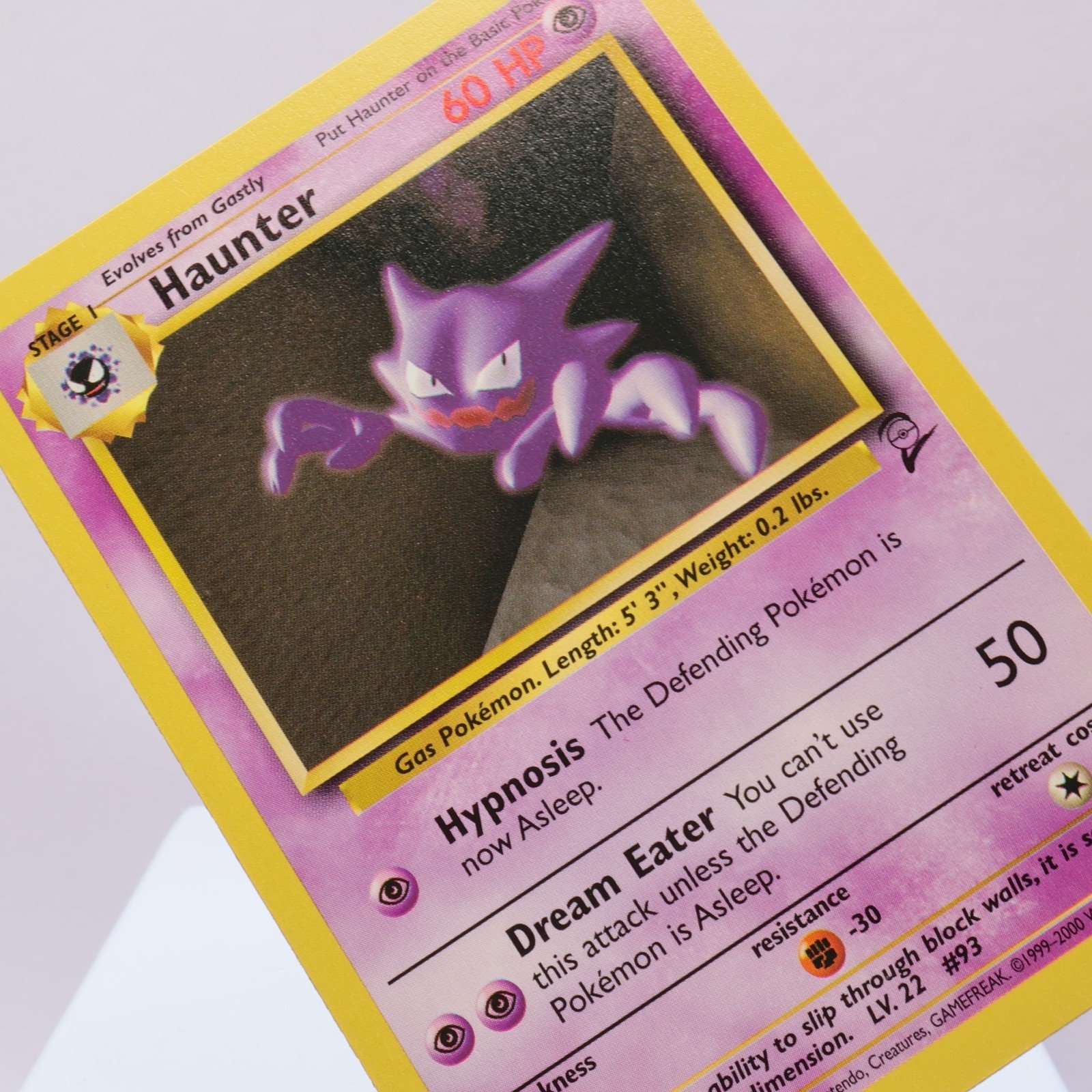Pokemon TCG – Haunter 43/130 Base Set 2 Uncommon  WOTC – NM