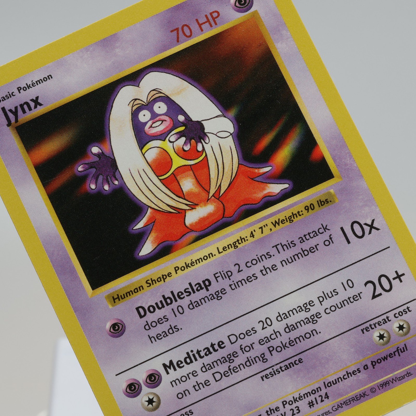 Pokemon TCG – Jynx 31/102 Base Set Uncommon Shadowless WOTC 1999 – EXC/NM