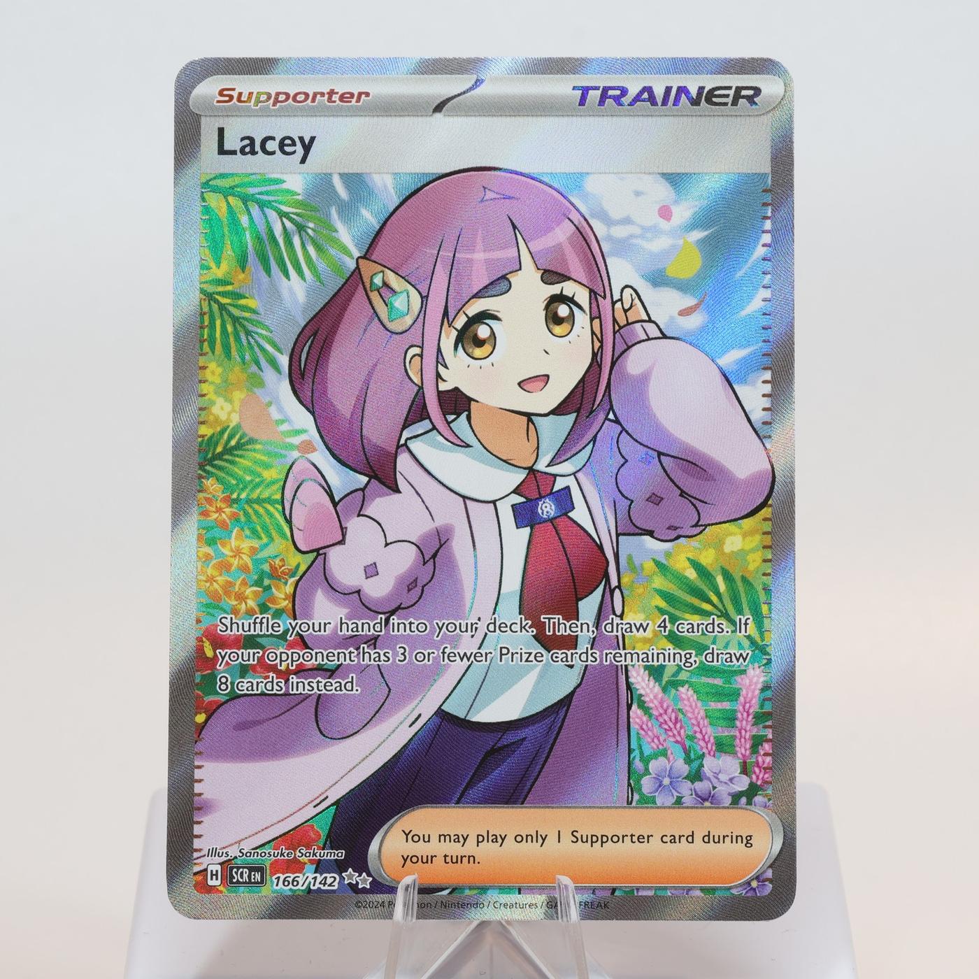Pokemon TCG Lacey 166142 Stellar Crown Ultra Rare NM 168205418431 2