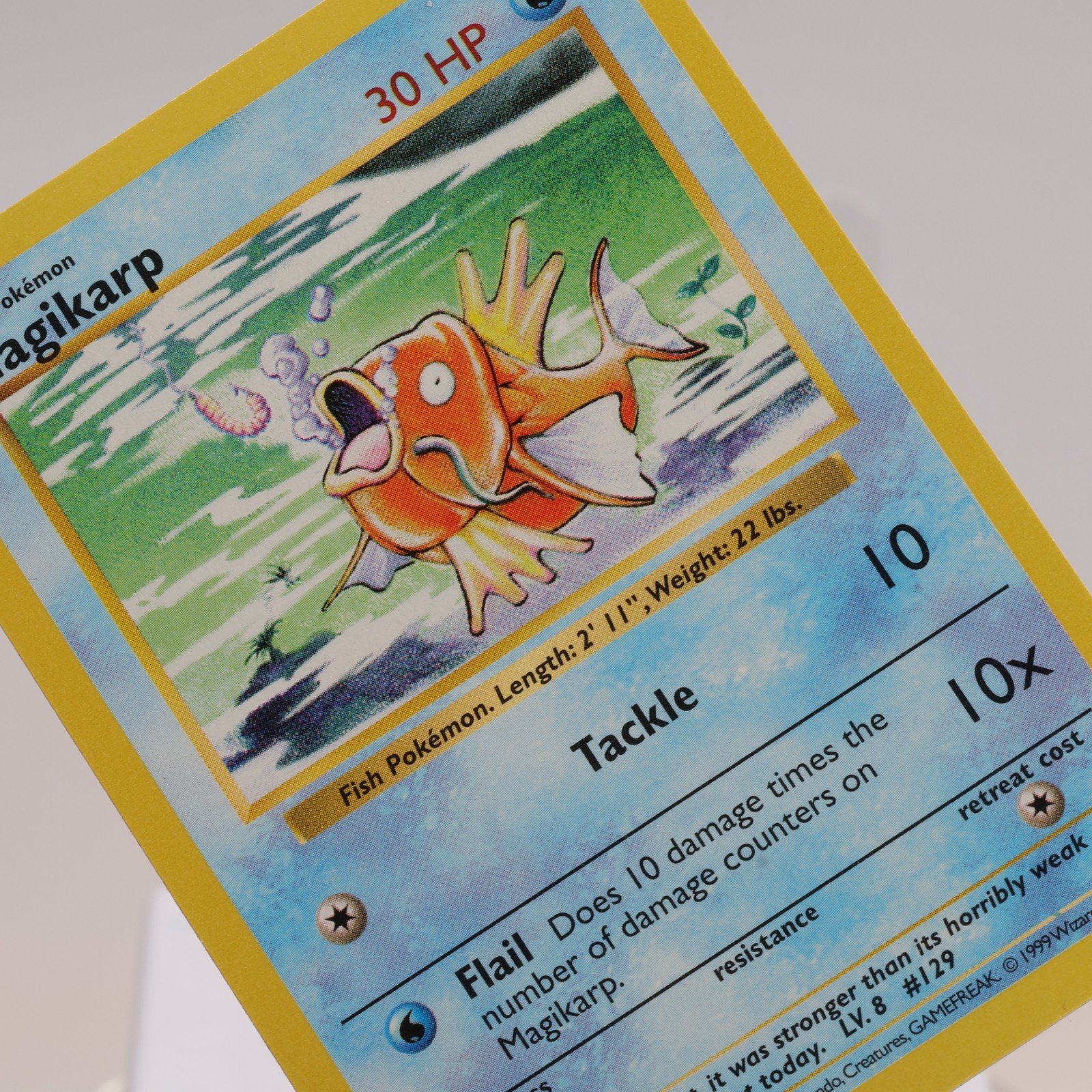 Pokemon TCG Magikarp 35102 Base Set Uncommon Shadowless WOTC 1999 NM 168144948271