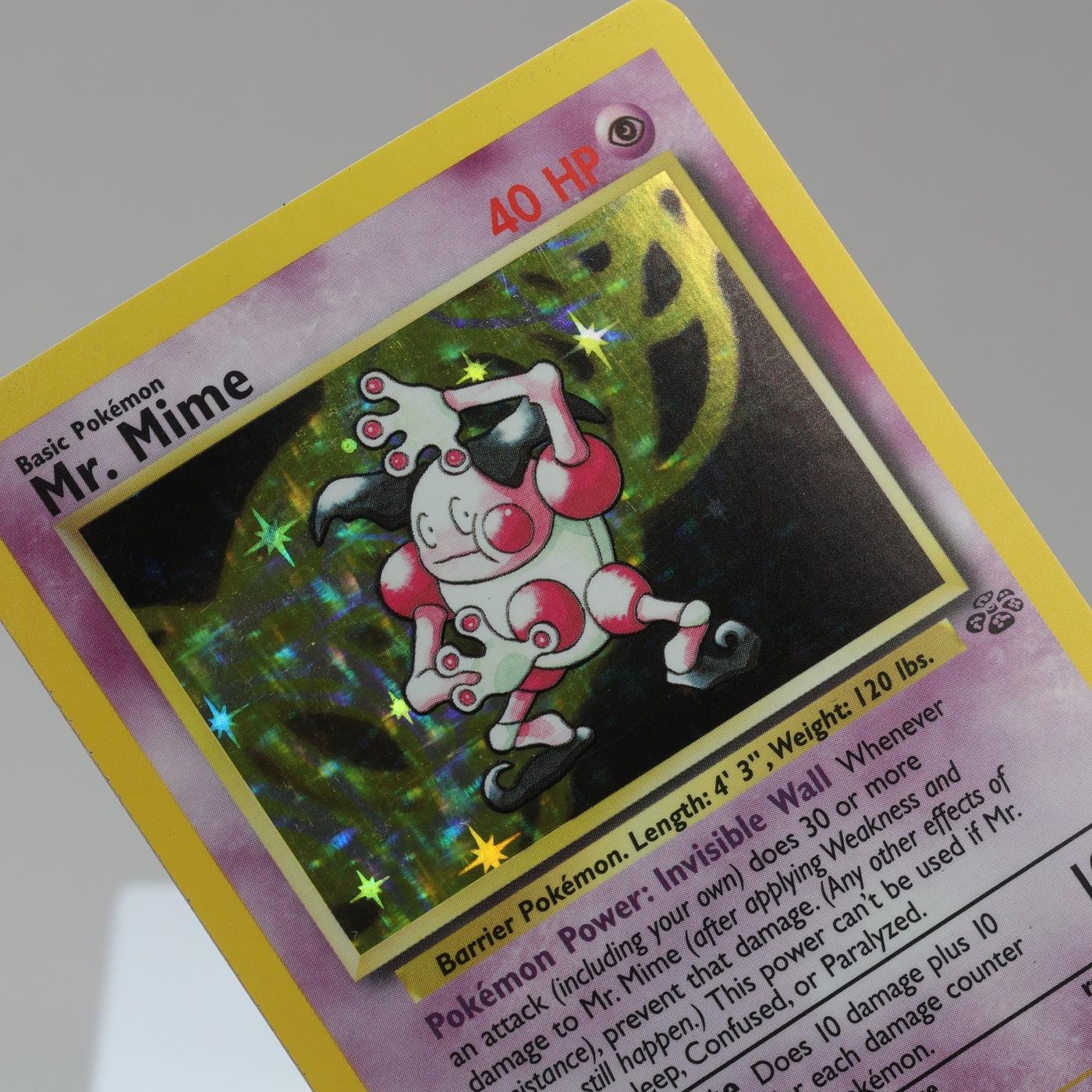 Pokemon TCG Mr Mime 664 Jungle Holo Rare WOTC 1999 NM 167950659071