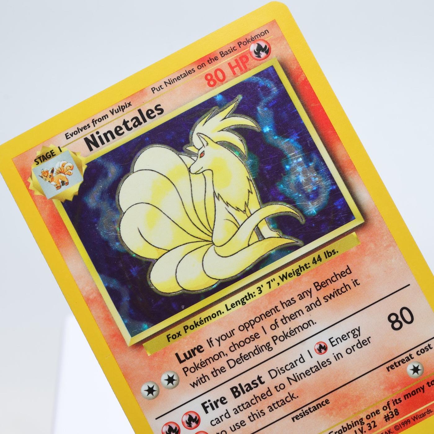 Pokemon TCG Ninetales 12102 Base Set Holo Rare WOTC EXC 168325203341
