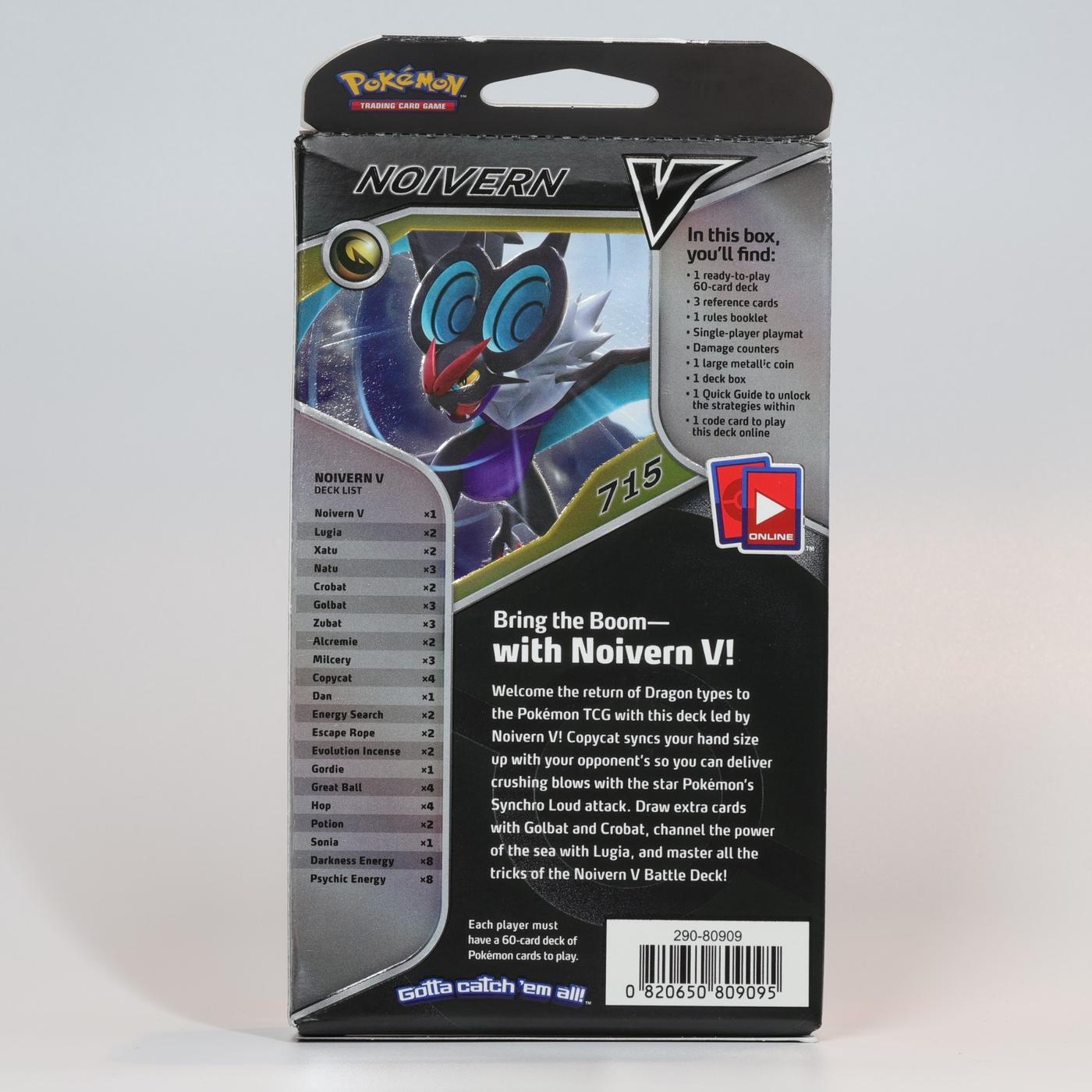 Pokemon TCG Noivern V Battle Deck Brand New Factory Sealed 168157127641 2