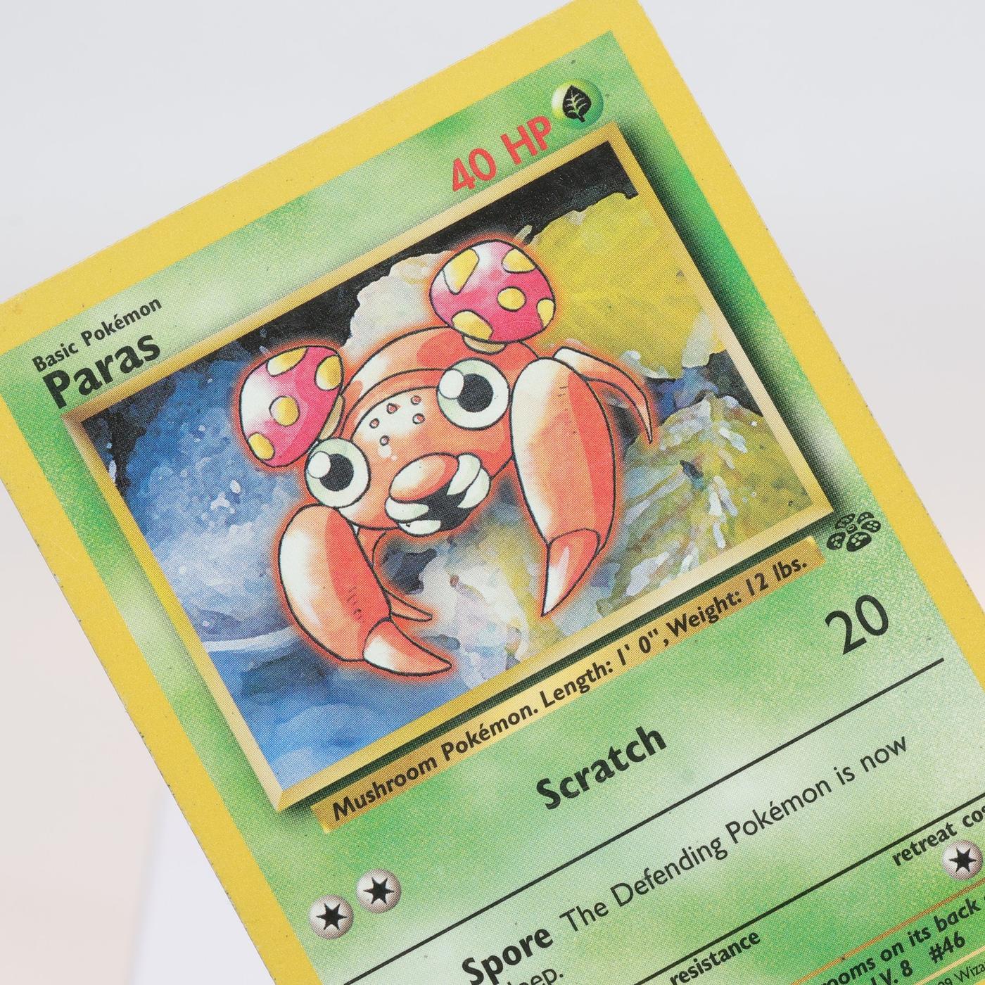 Pokemon TCG Paras 5964 Jungle Common WOTC MP 168232466151