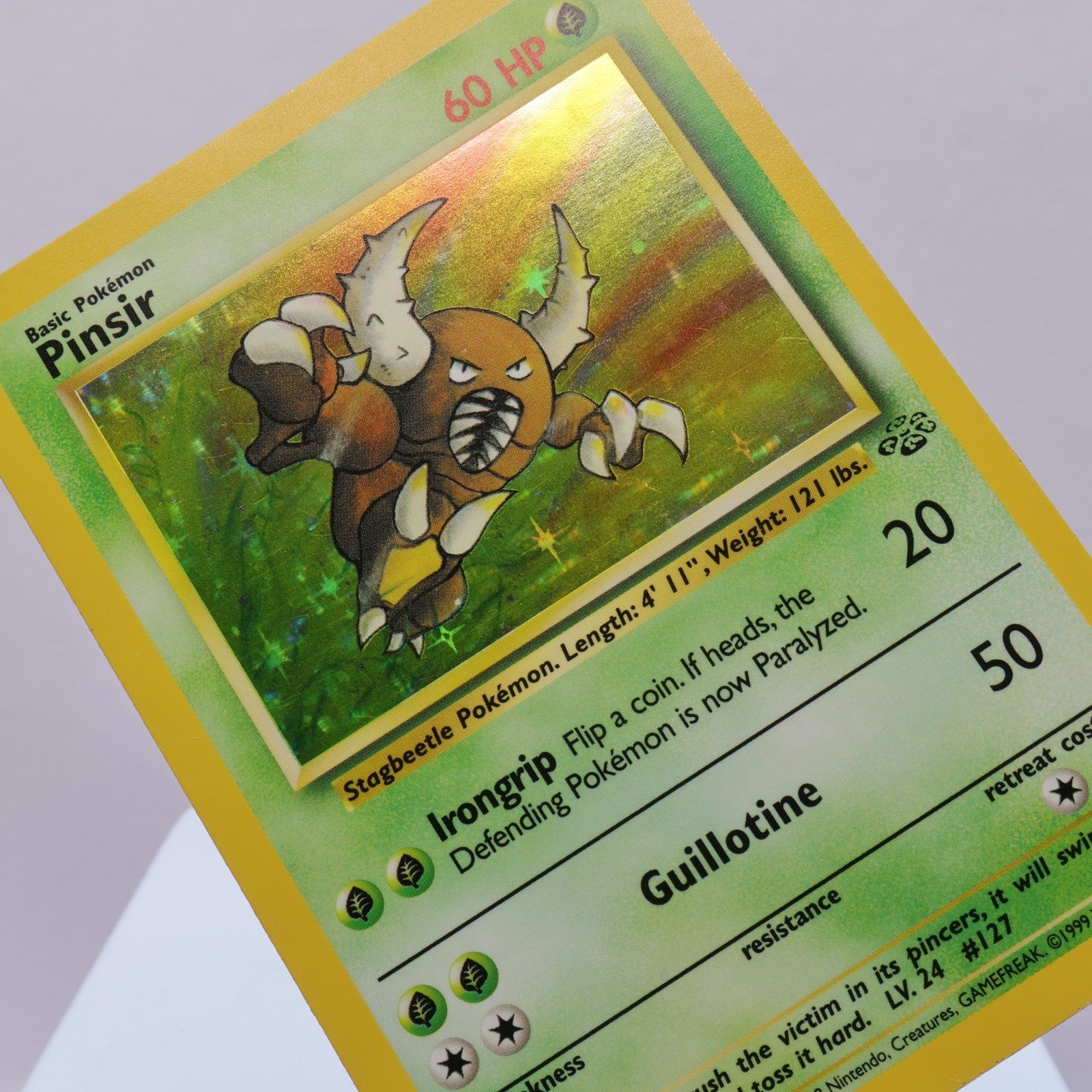 Pokemon TCG – Pinsir 9/64 Jungle Holo Rare  WOTC – EXC/NM