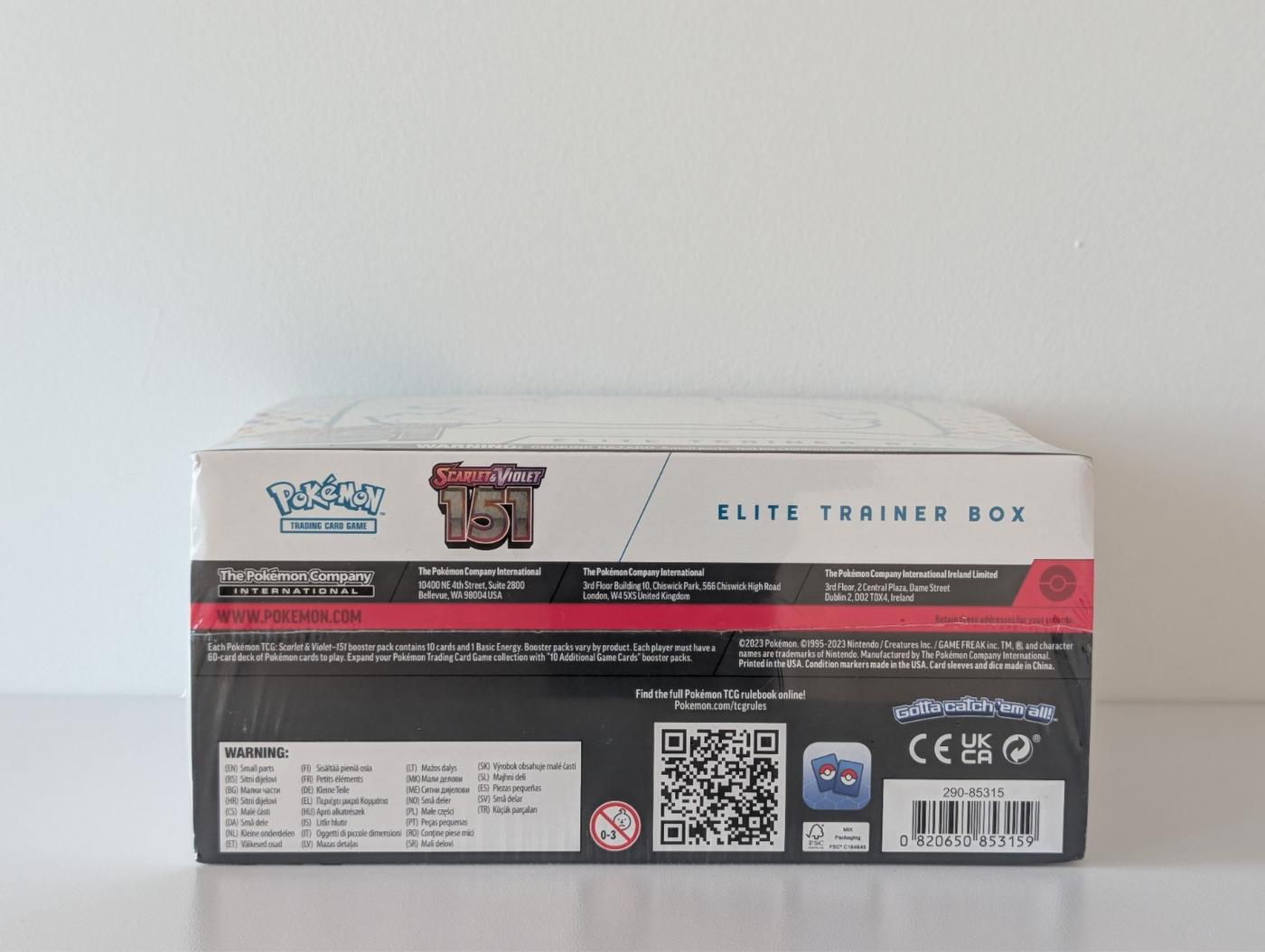 Pokemon TCG Scarlet Violet 151 Elite Trainer Box ETB NEW SEALED 168457104851 6