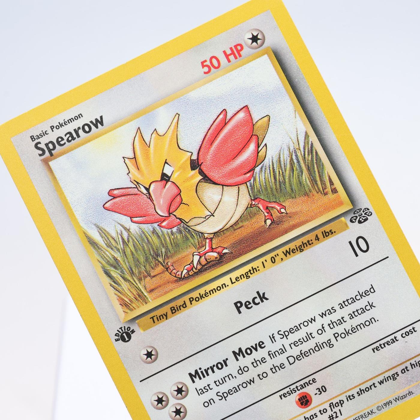 Pokemon TCG Spearow 6264 Jungle Common 1st Edition WOTC EXC 168300703671