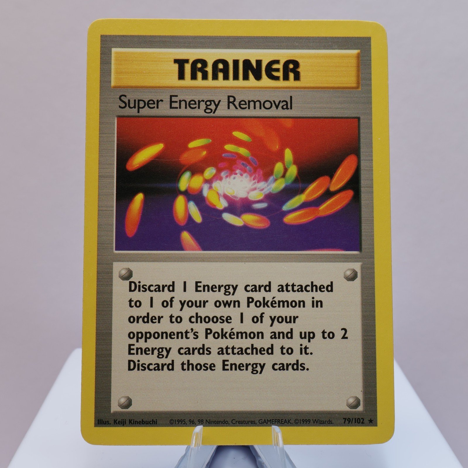 Pokemon TCG Super Energy Removal 79102 Base Set Rare WOTC 1999 EXC 167830364441 2