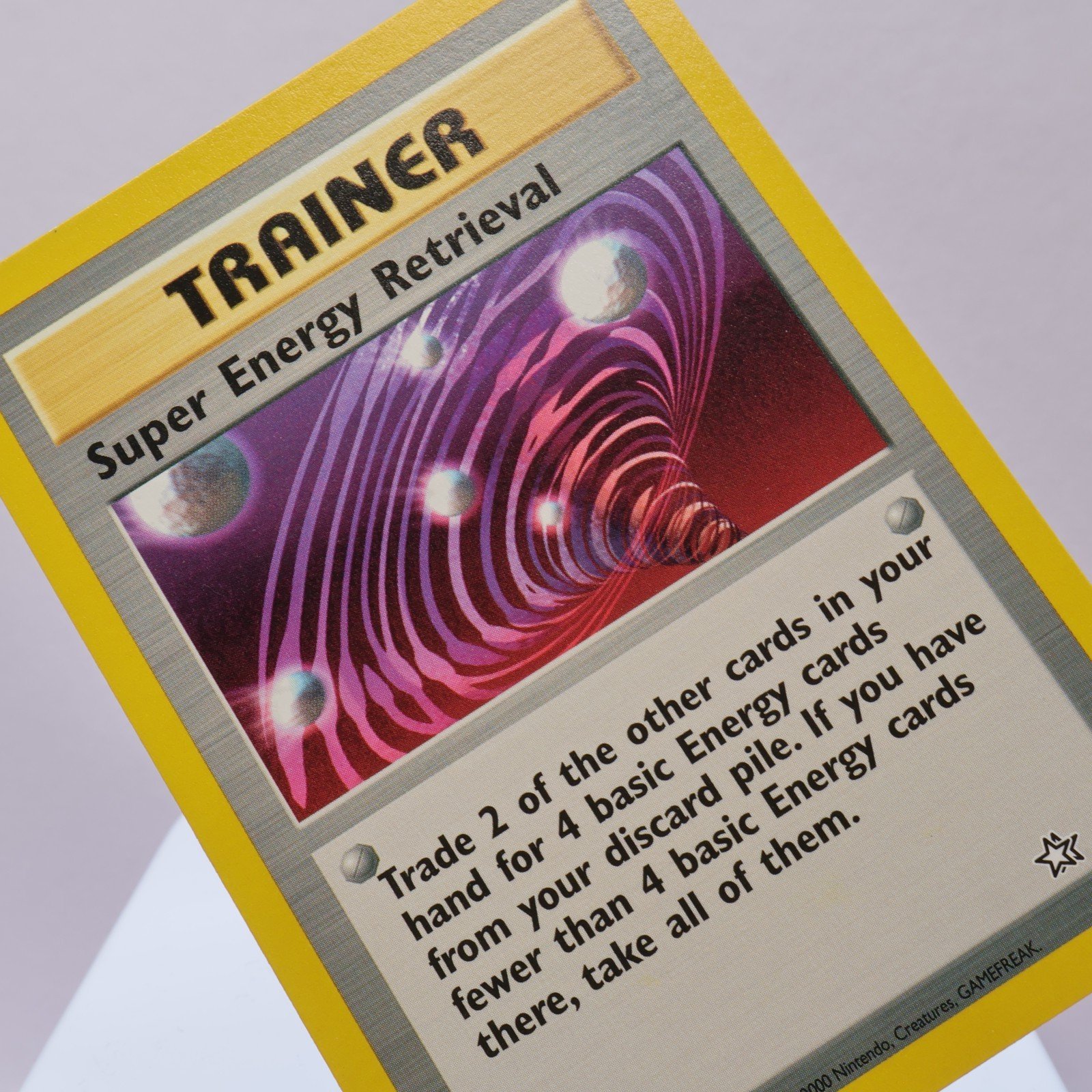 Pokemon TCG Super Energy Retrieval 89111 Neo Genesis Rare WOTC NM 167726351181